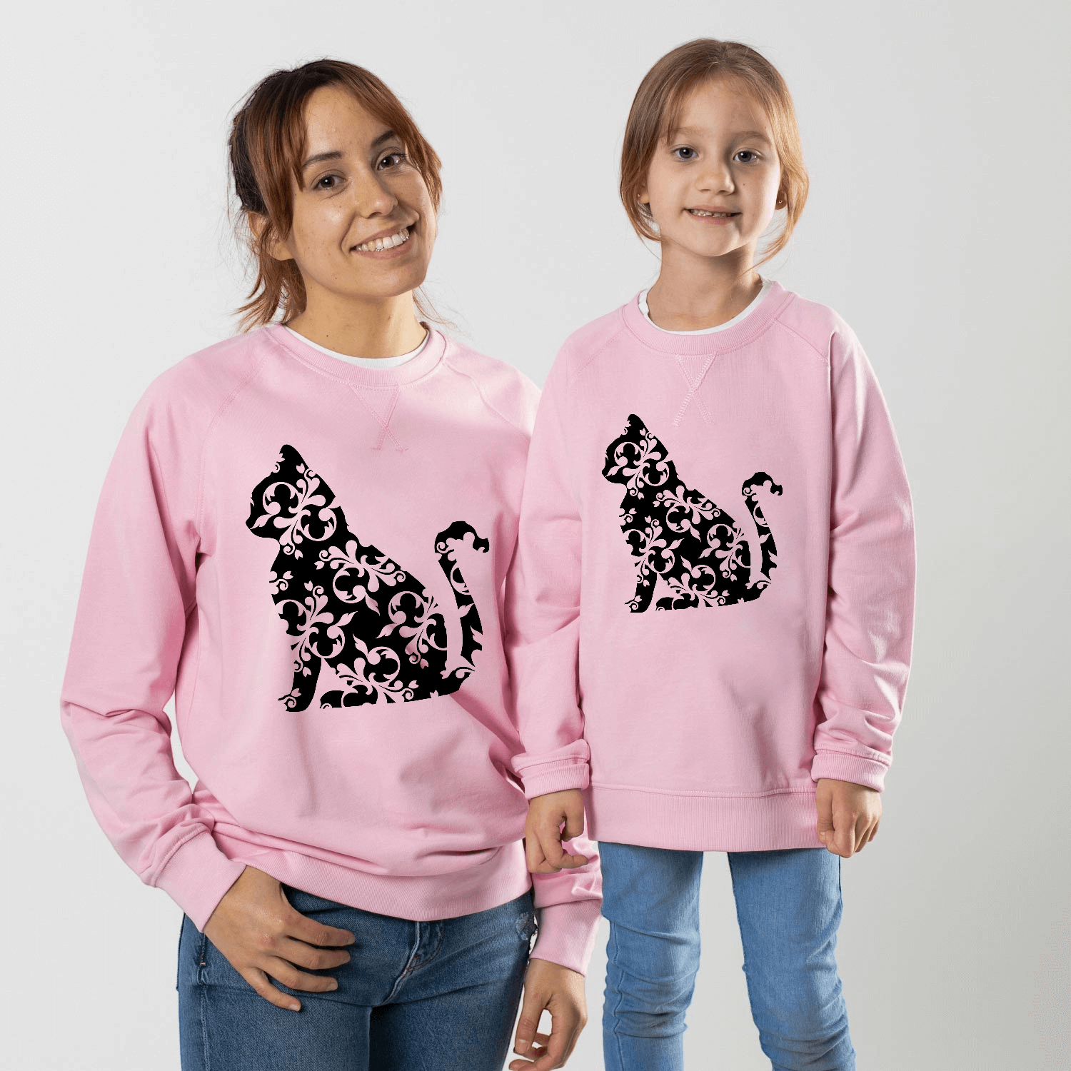 Sudadera Cat Print