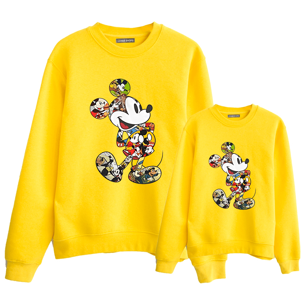 Sudadera Mickey igual madre e hija | Sudadera igual para toda la familia