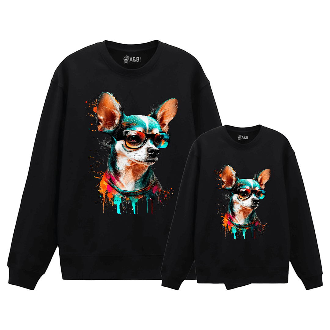 Sudadera Chihuahua colors