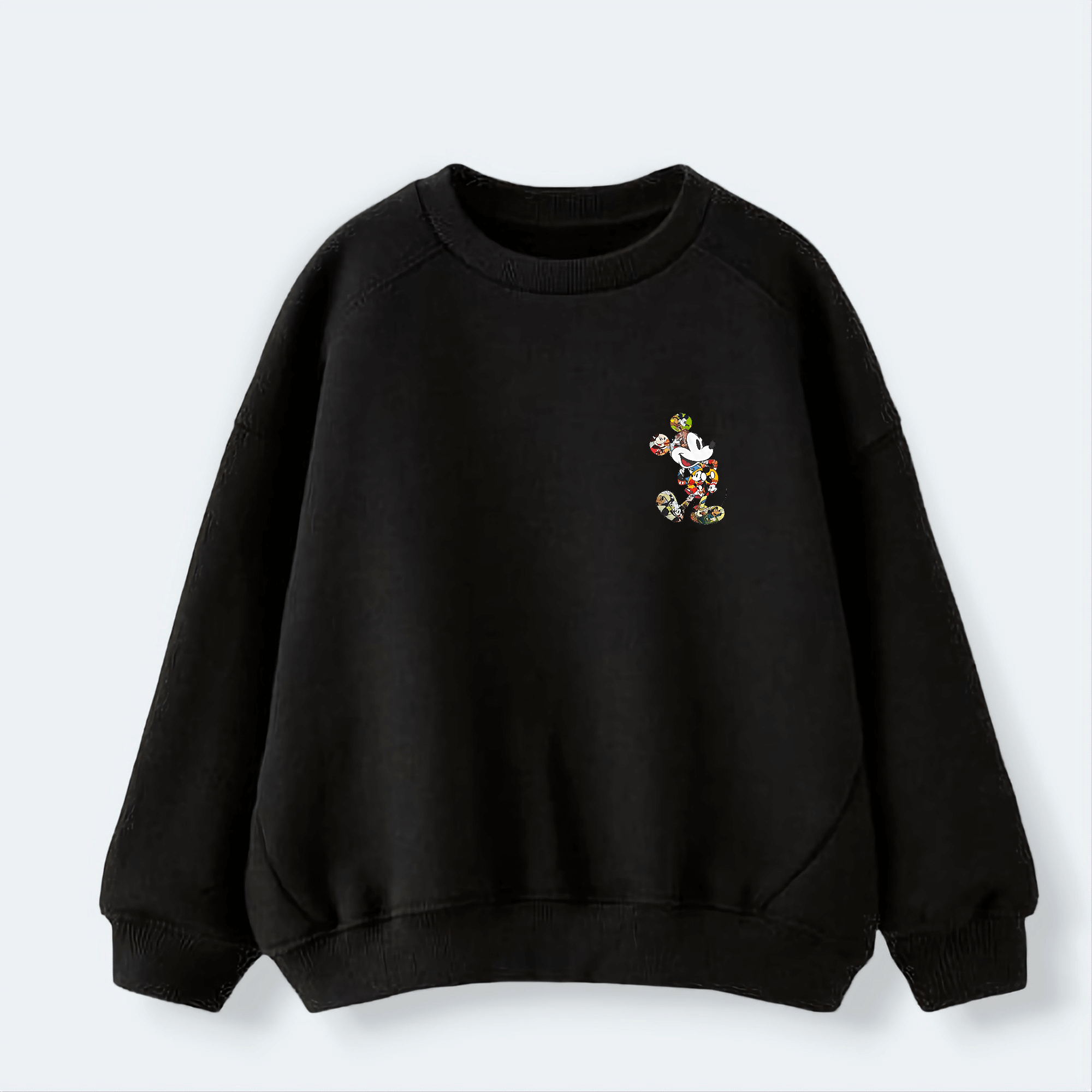 Sudadera Minnie & Mickey drawings mini