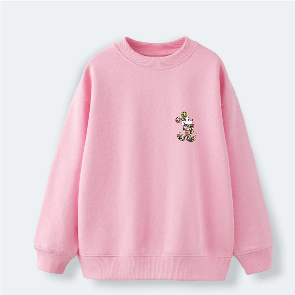 Sudadera Minnie & Mickey drawings mini