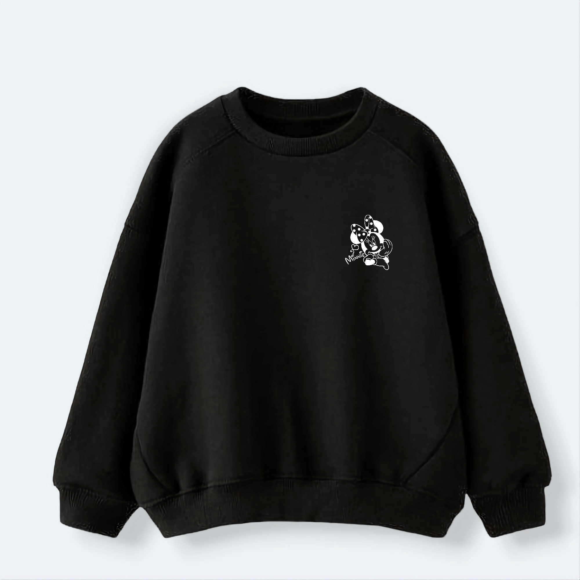 Sudadera Mickey & Minnie contraste mini