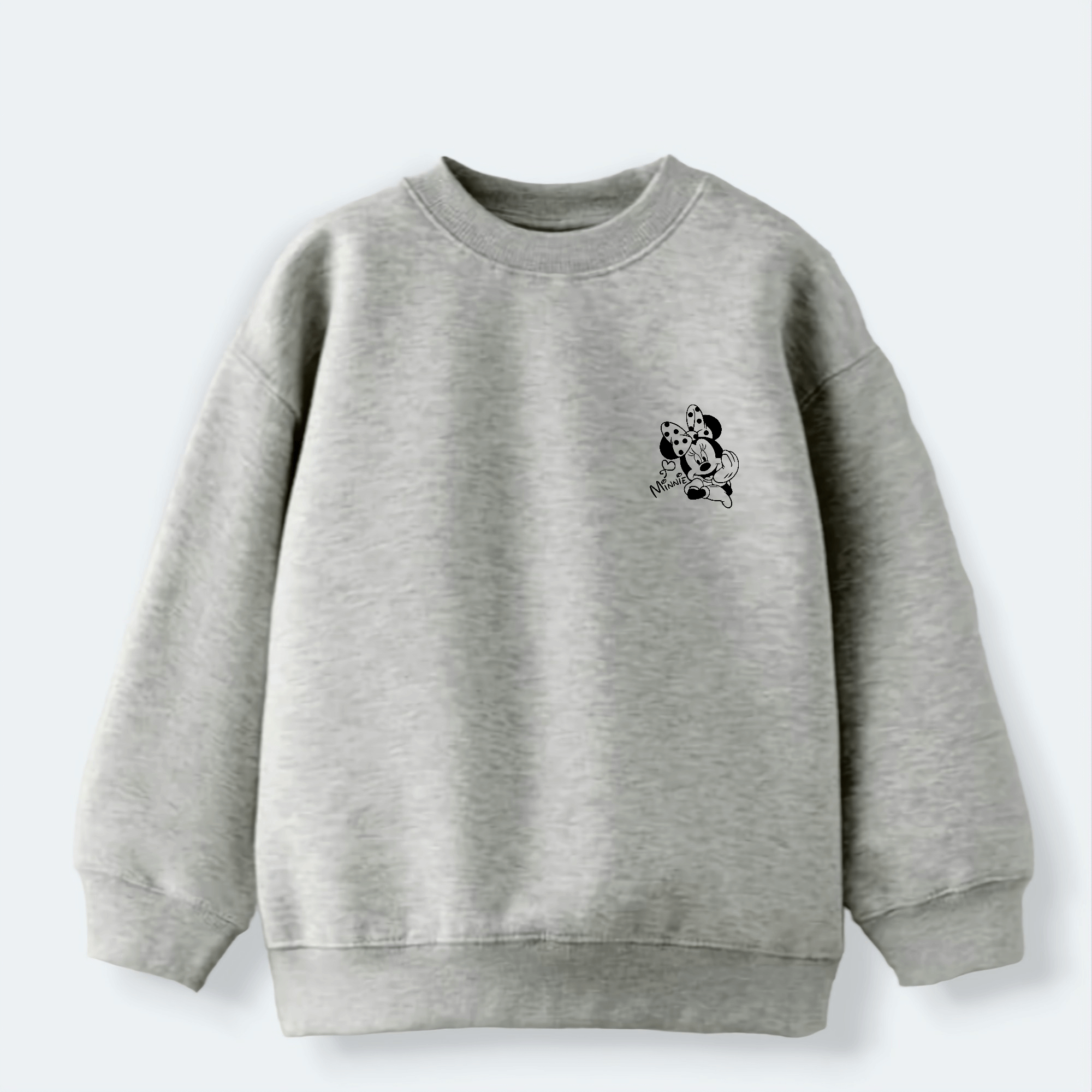 Sudadera Mickey & Minnie contraste mini