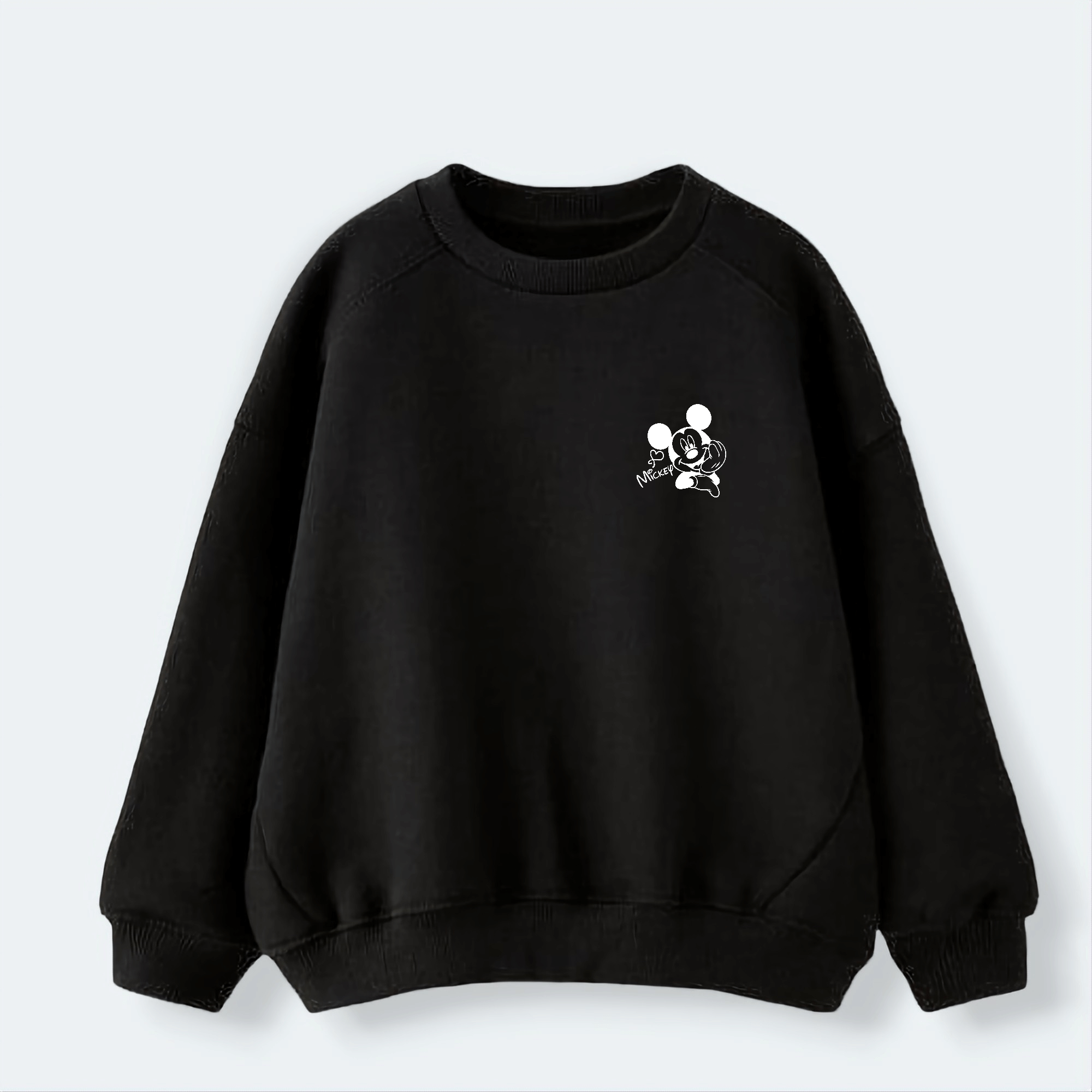 Sudadera Mickey & Minnie contraste mini