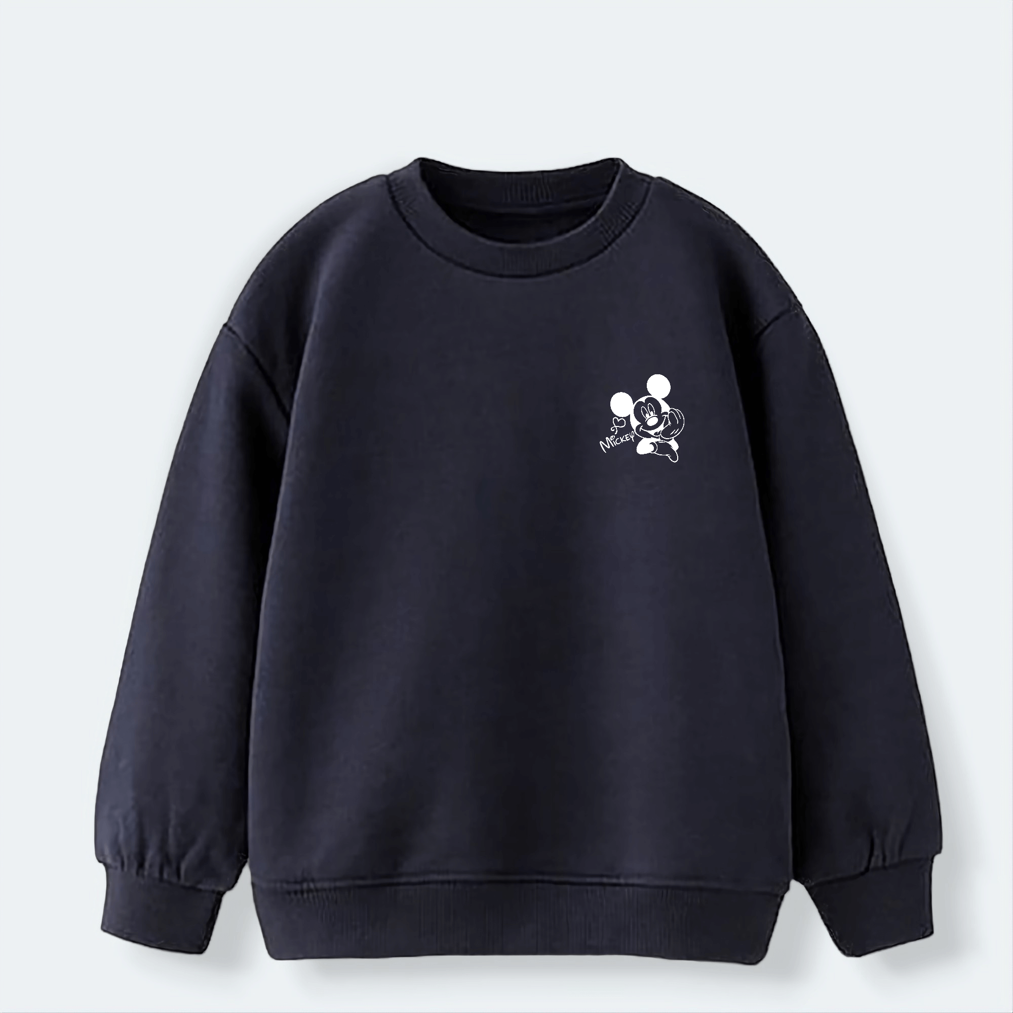 Sudadera Mickey & Minnie contraste mini