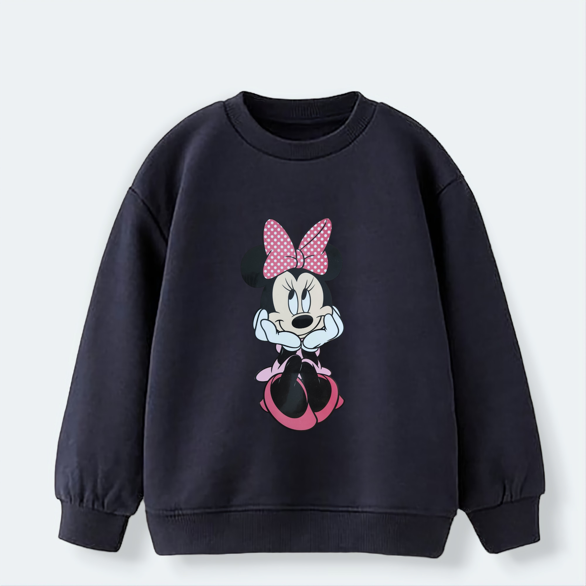 Sudadera Minnie lazo rosa