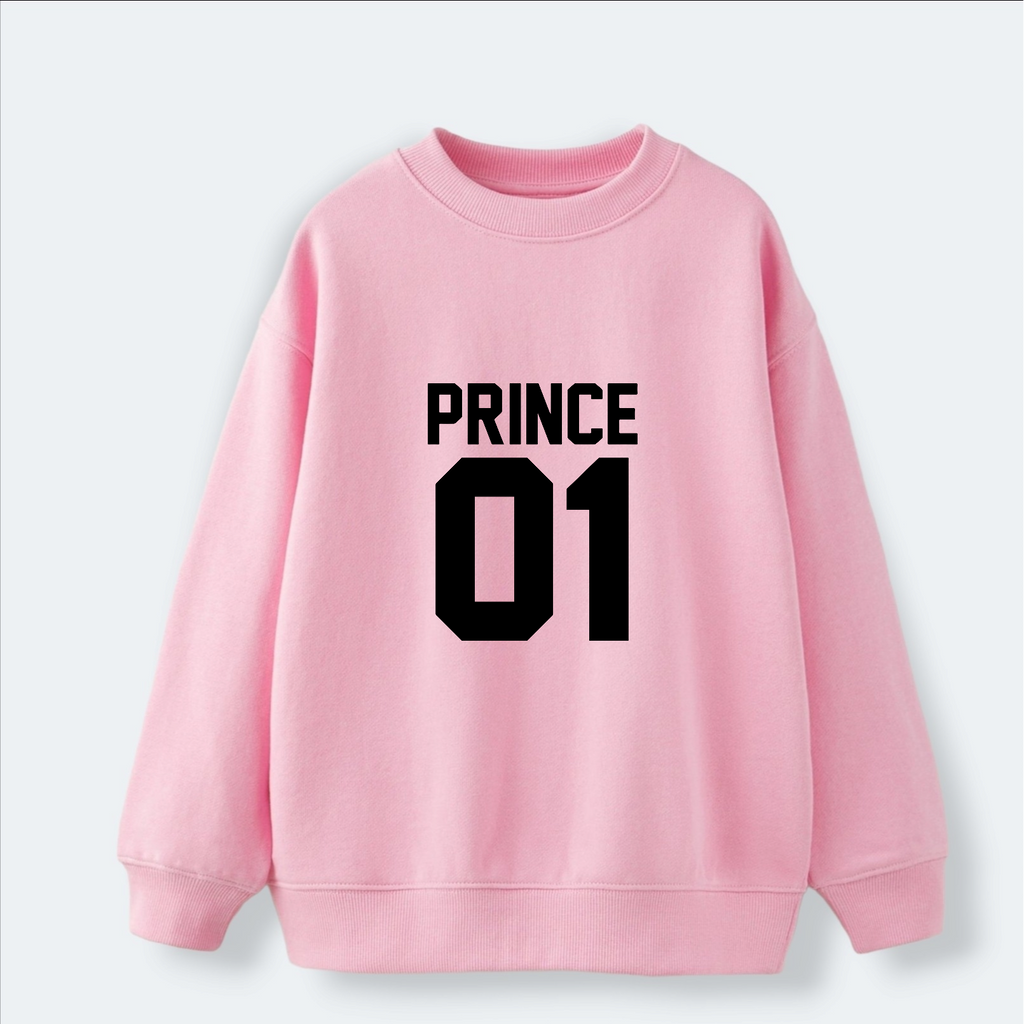 Sudadera King-Queen-Princess-Prince