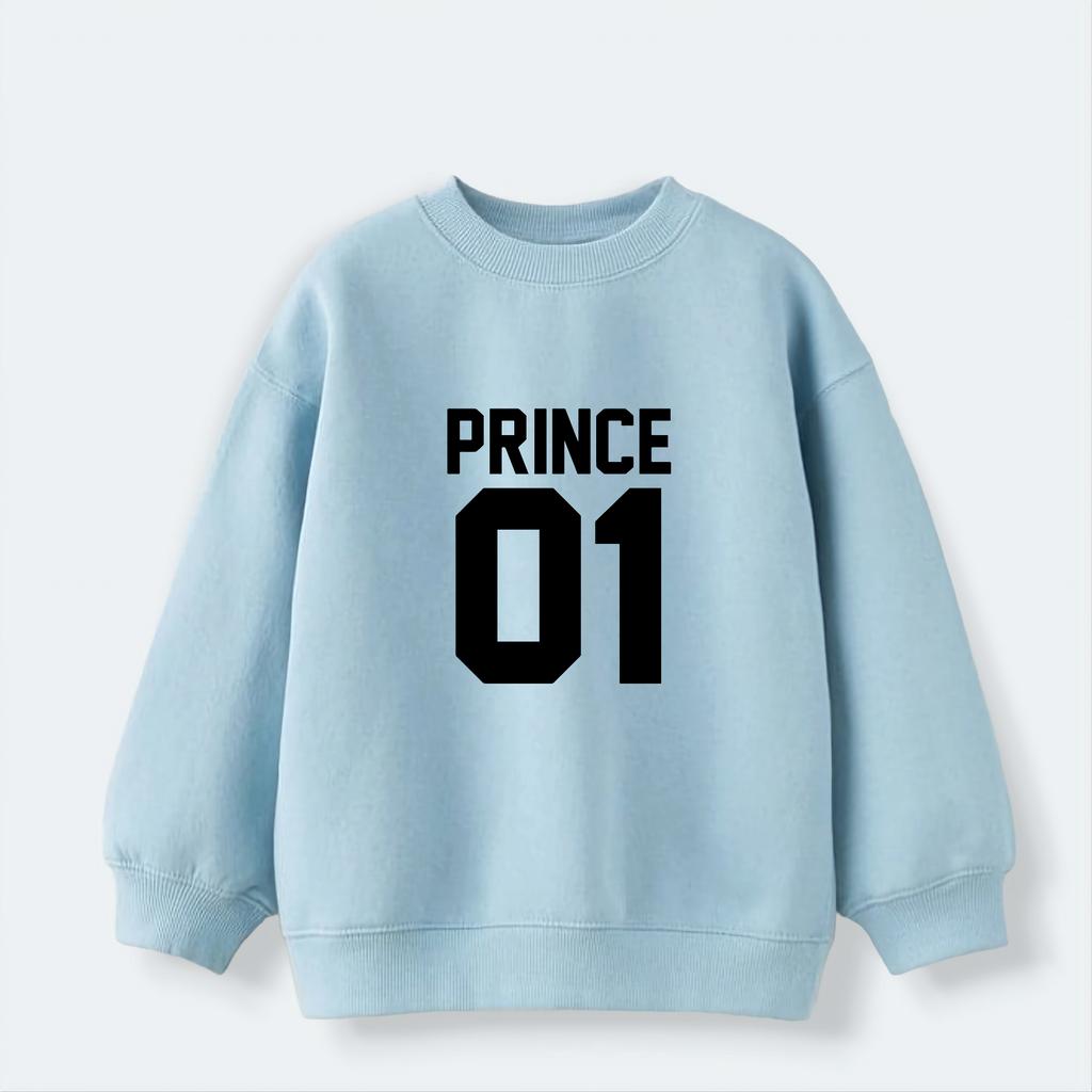 Sudadera King-Queen-Princess-Prince