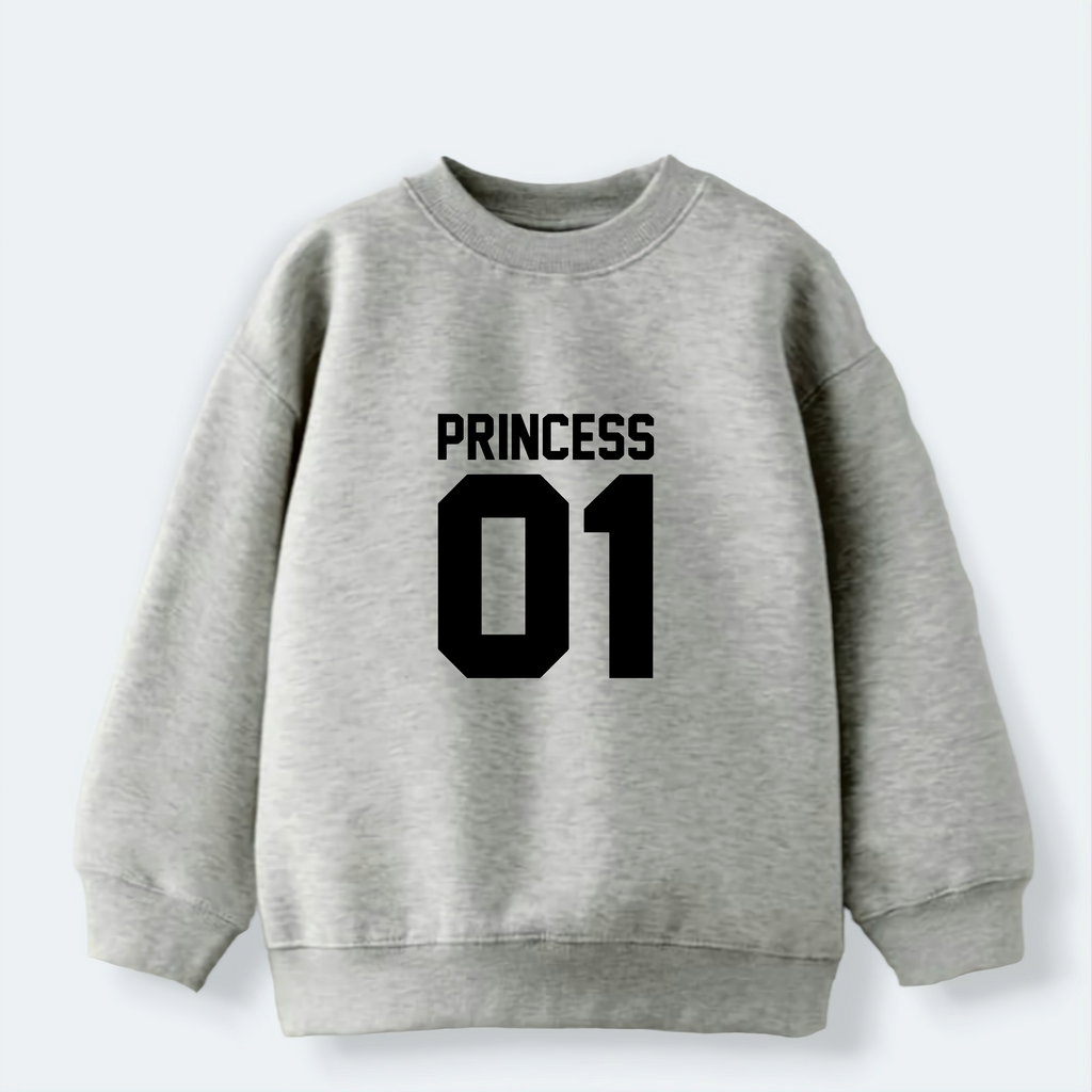 Sudadera King-Queen-Princess-Prince