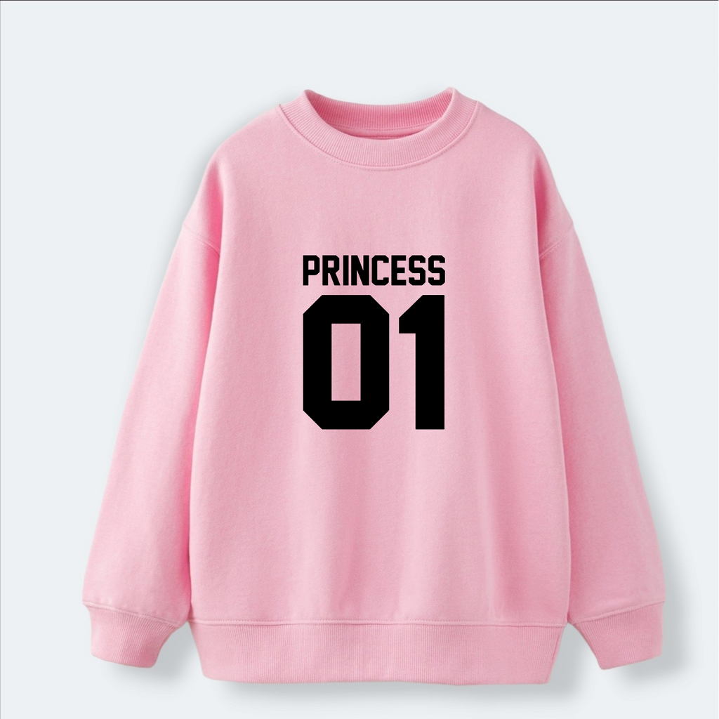 Sudadera King-Queen-Princess-Prince