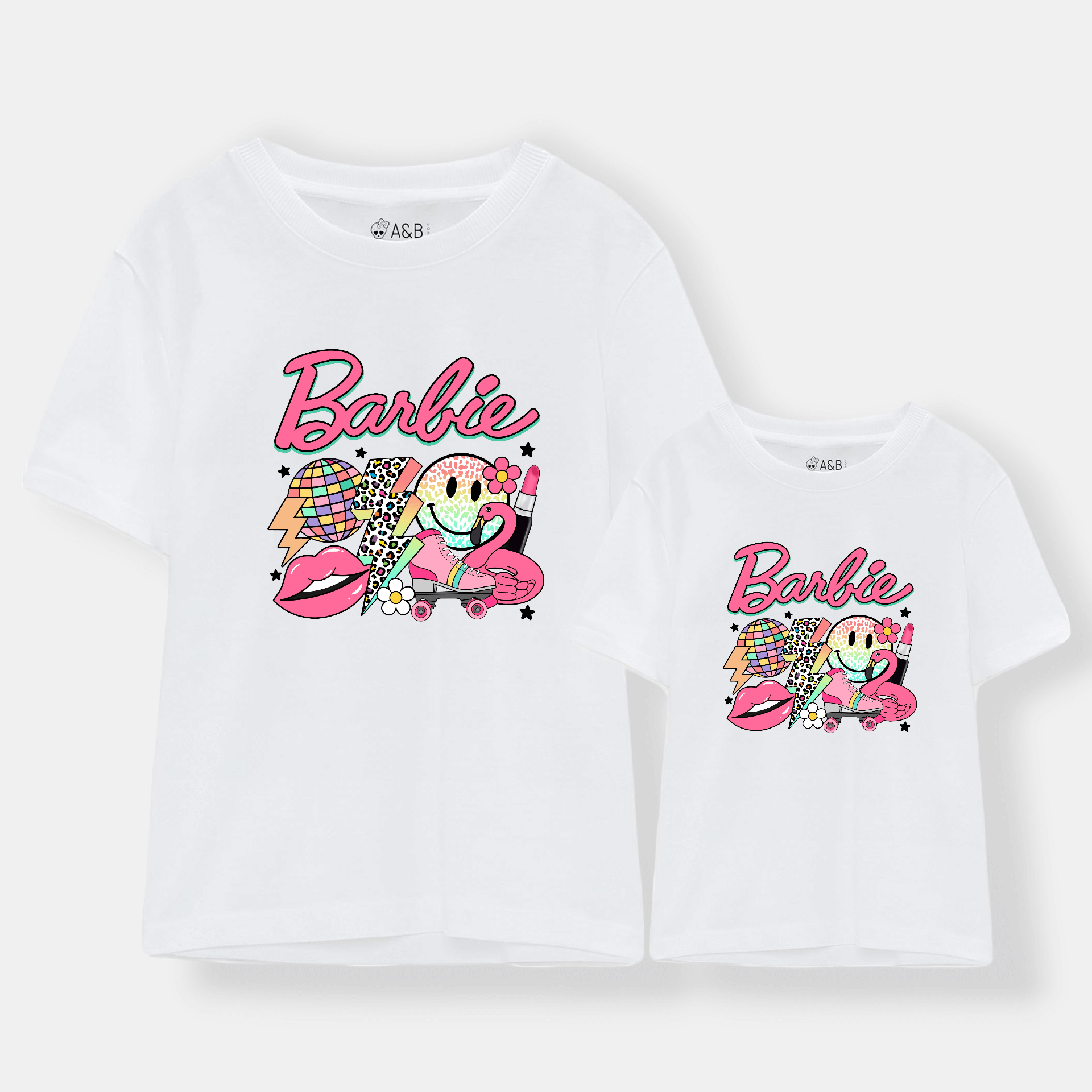 Camiseta Barbie Emojis