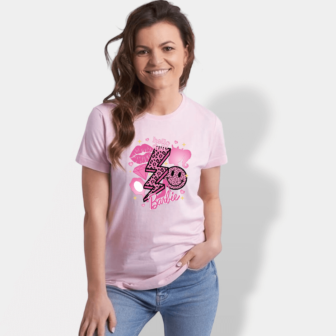 Camiseta Barbie Hello