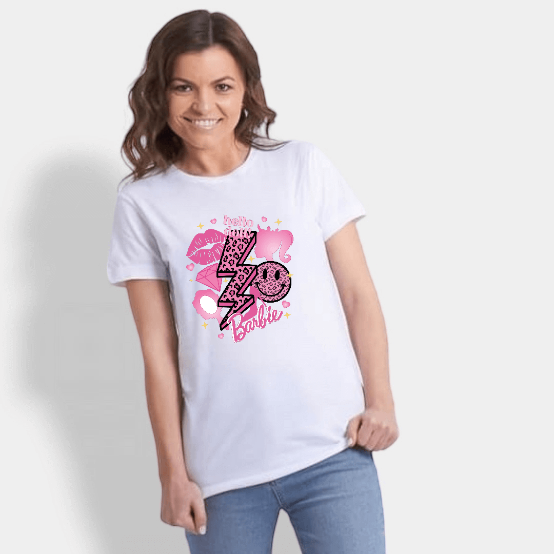 Camiseta Barbie Hello