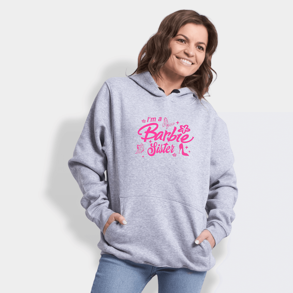 Sudadera Capucha I'm a Barbie Sister