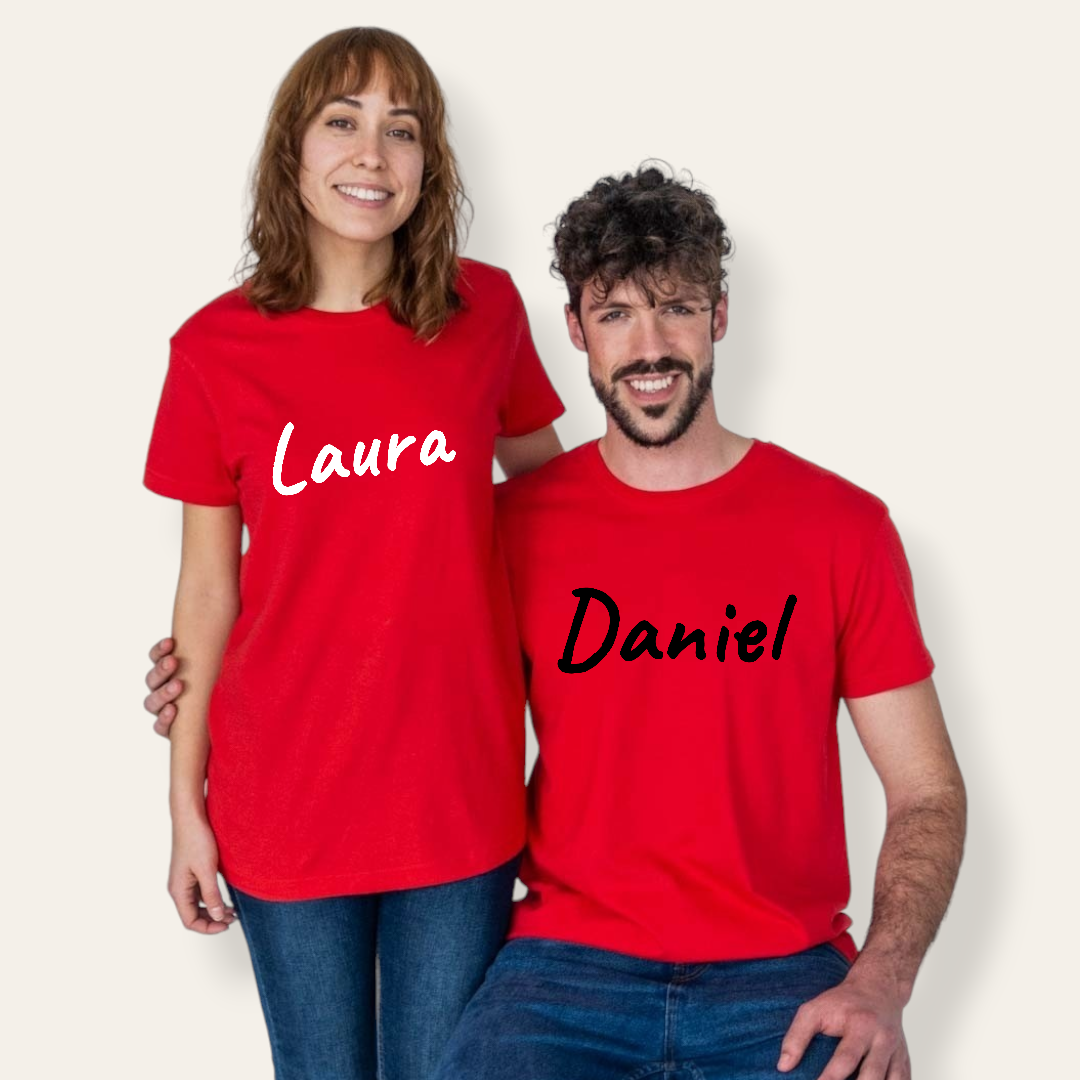 Camiseta Personalizada Nombre