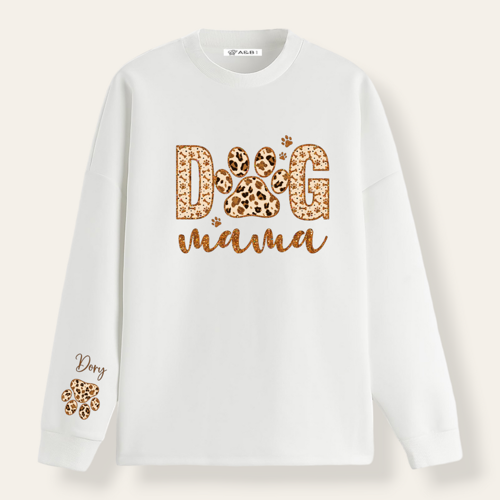 Sudadera Dog Mama Animal Print
