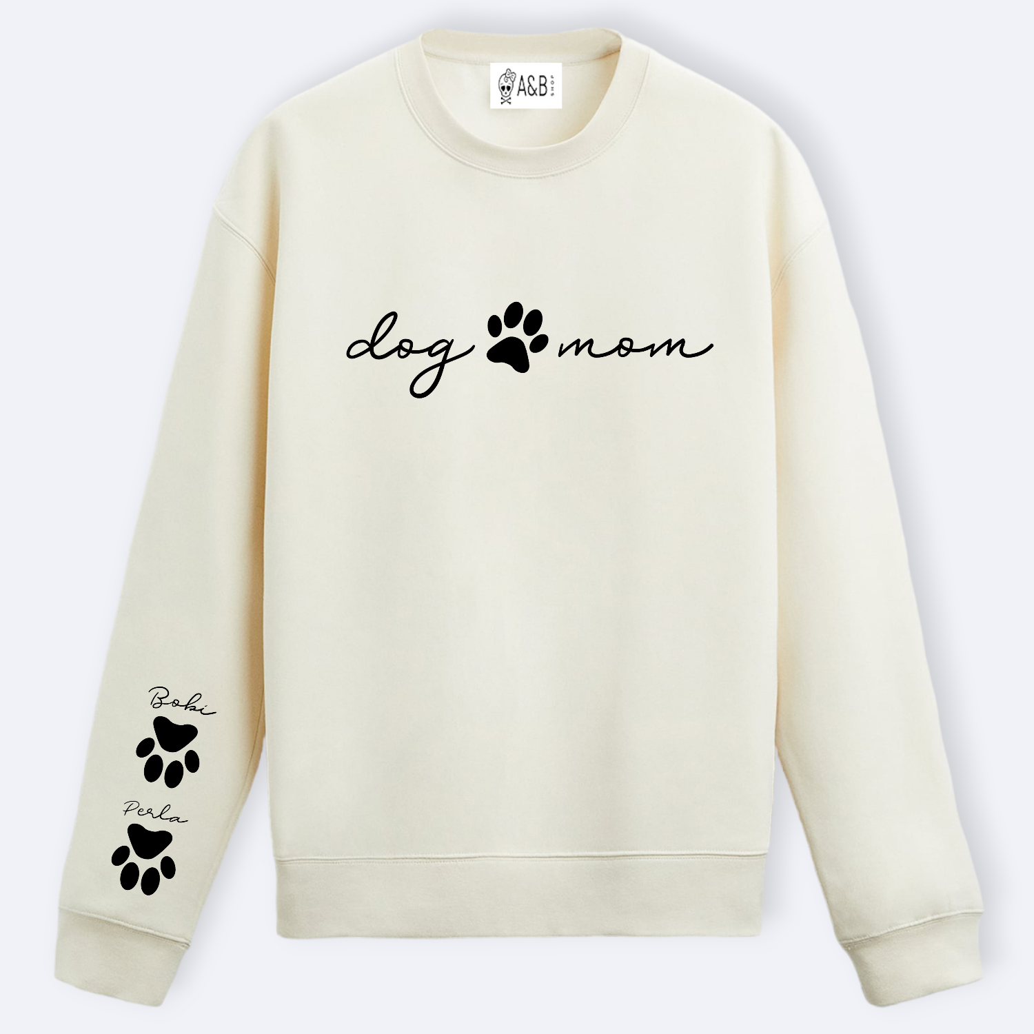 Sudadera Dog Mom Huella