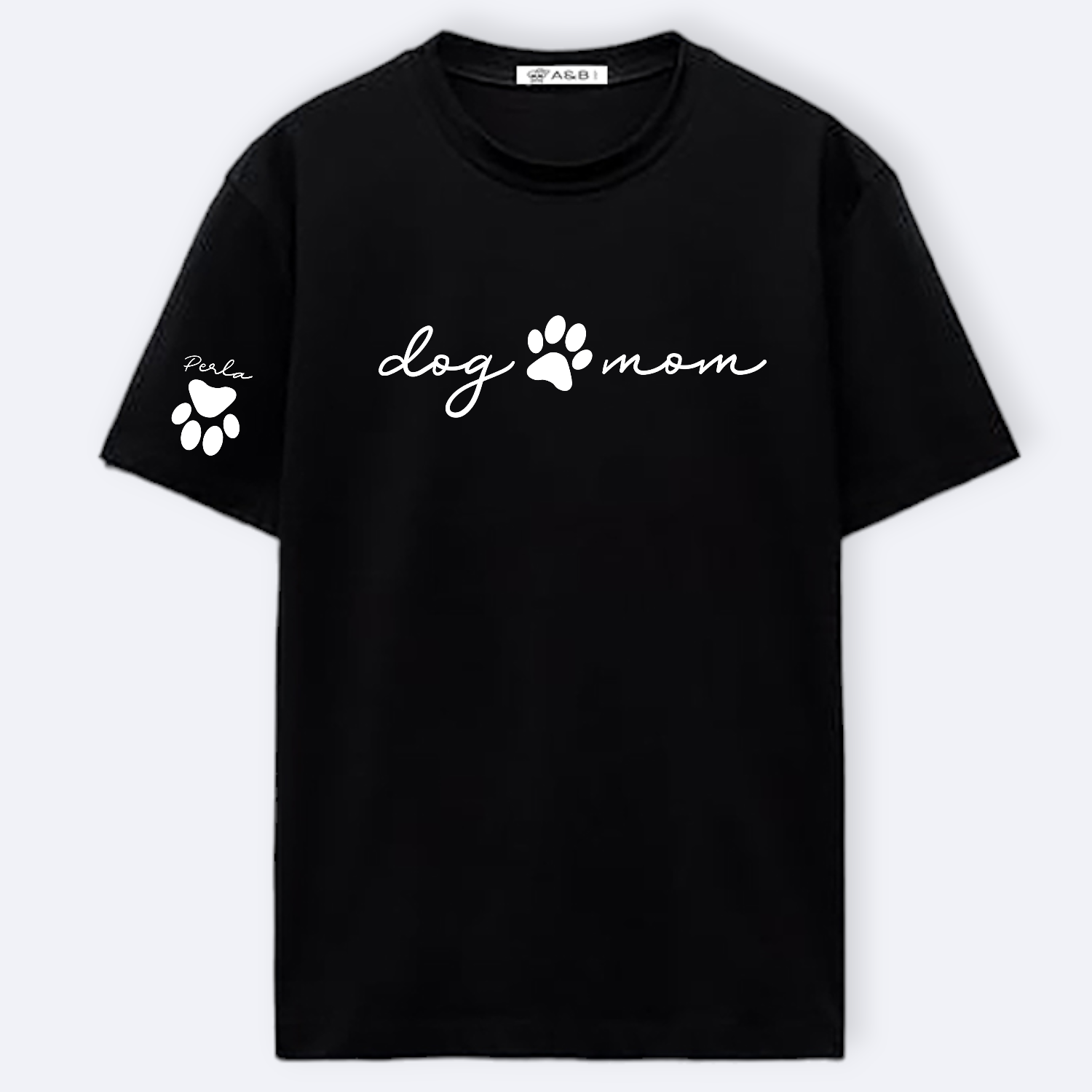 Camiseta Dog Mom Huella