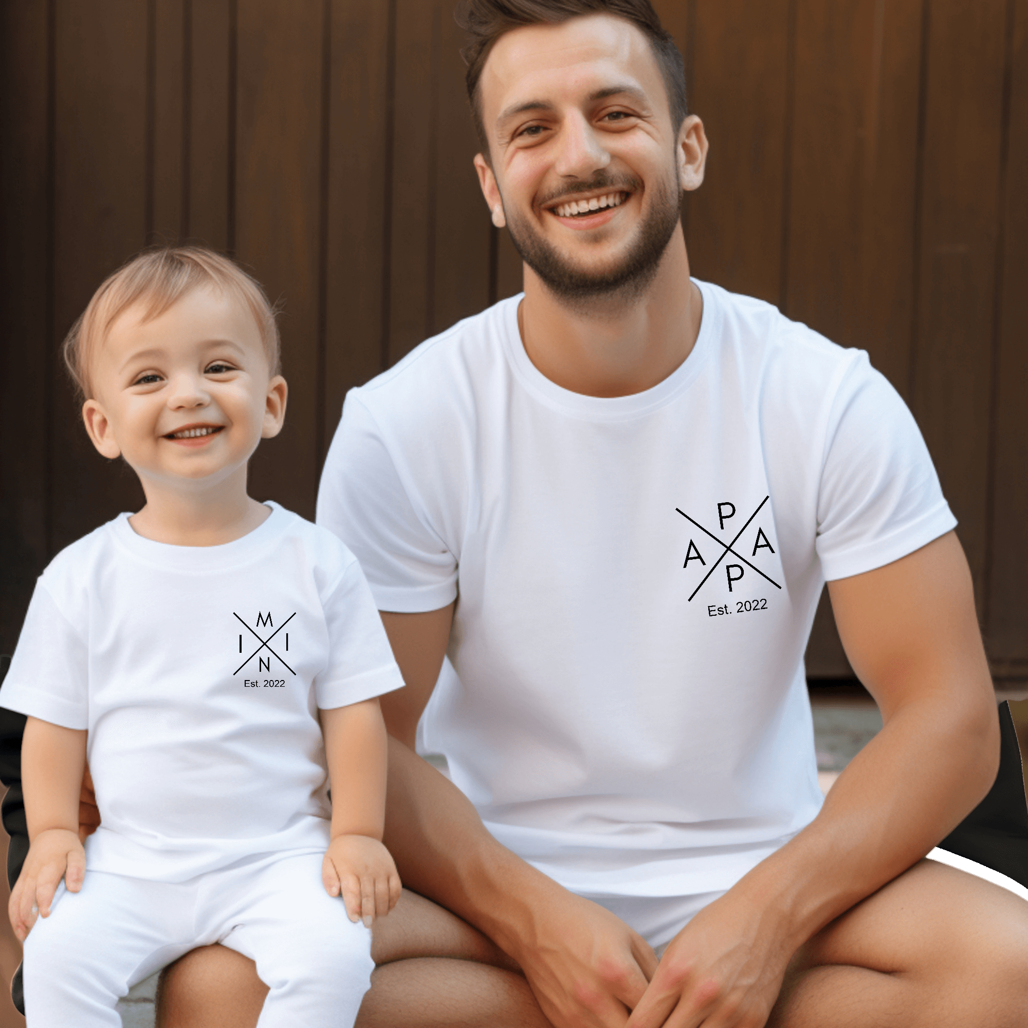 Camiseta Papa-Mama X Mini