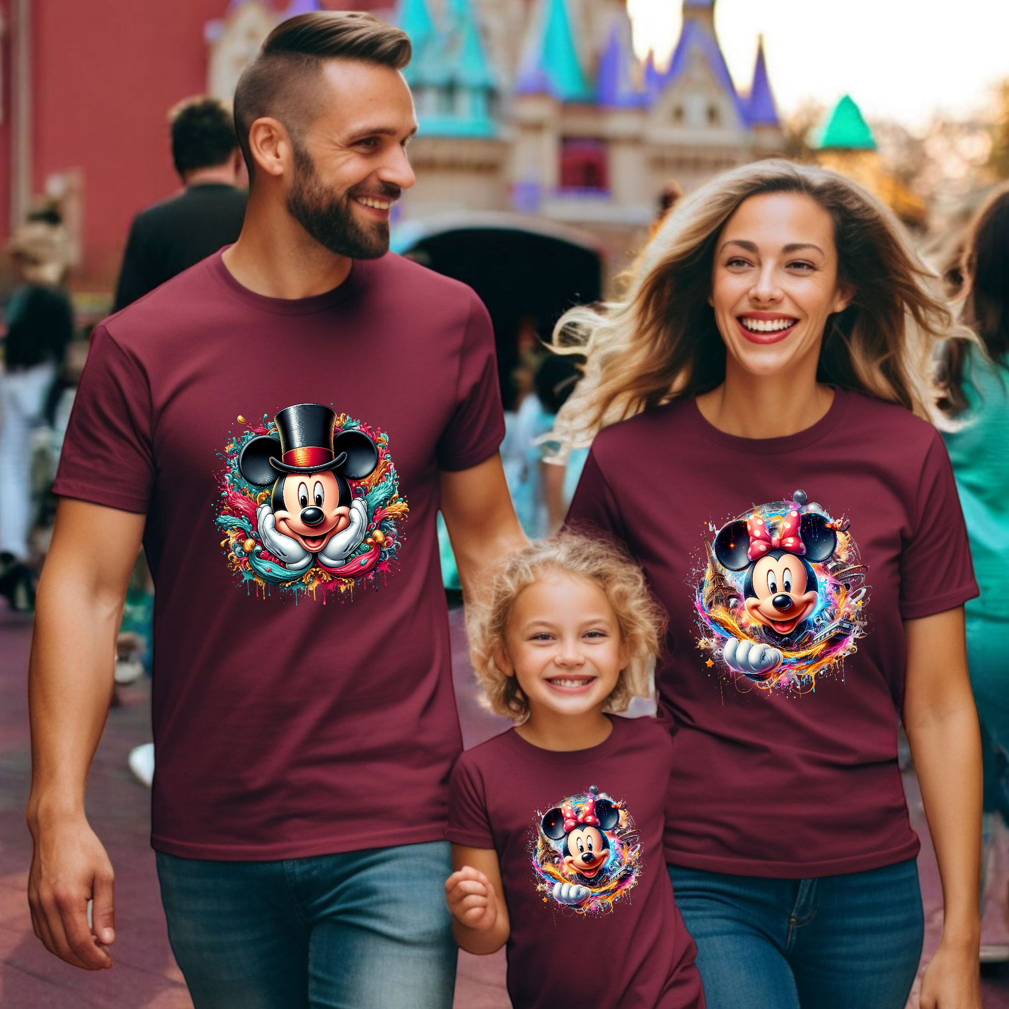 Camiseta Mickey-Minnie Dreams