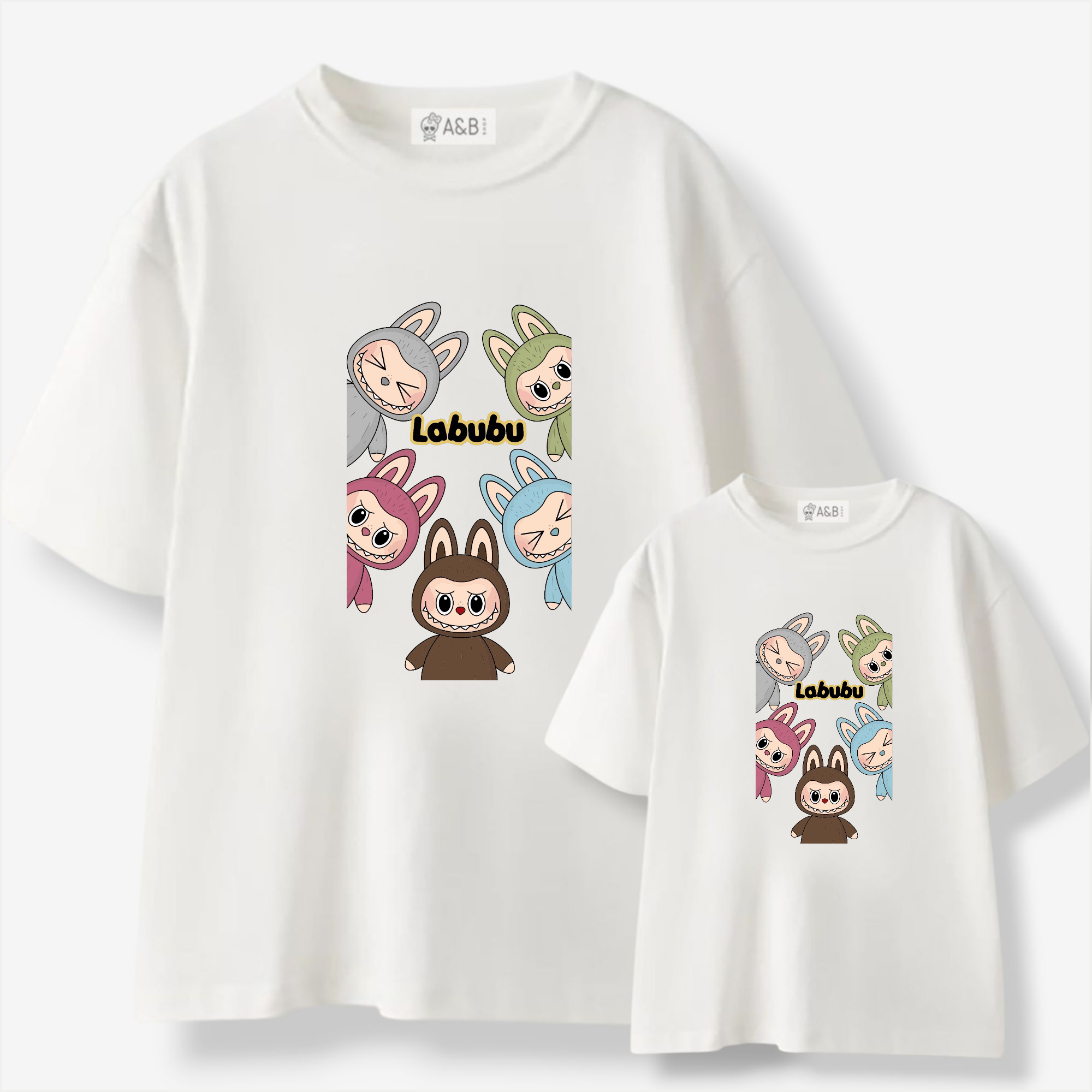 Camiseta Labubu group