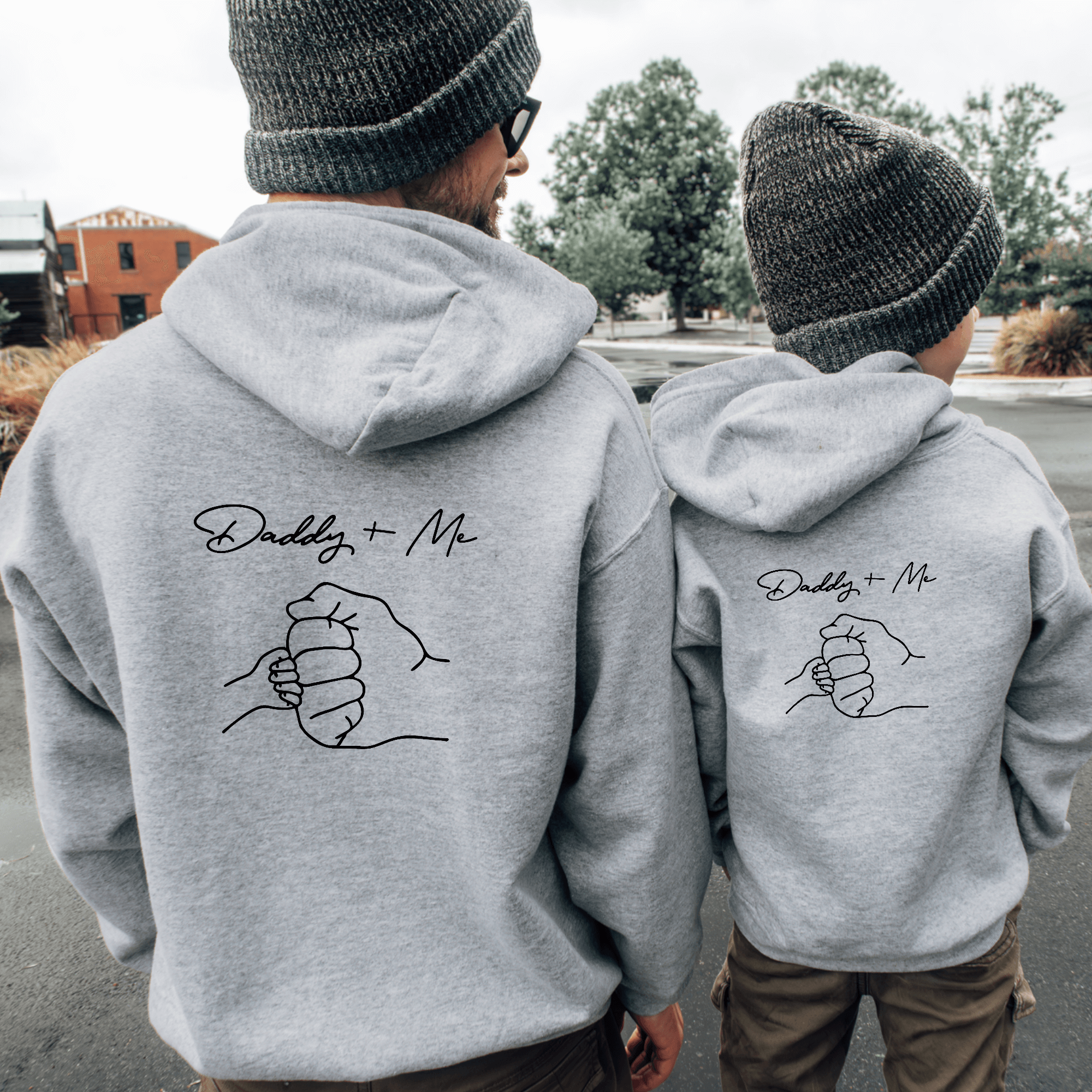 Sudadera Capucha Daddy + Me