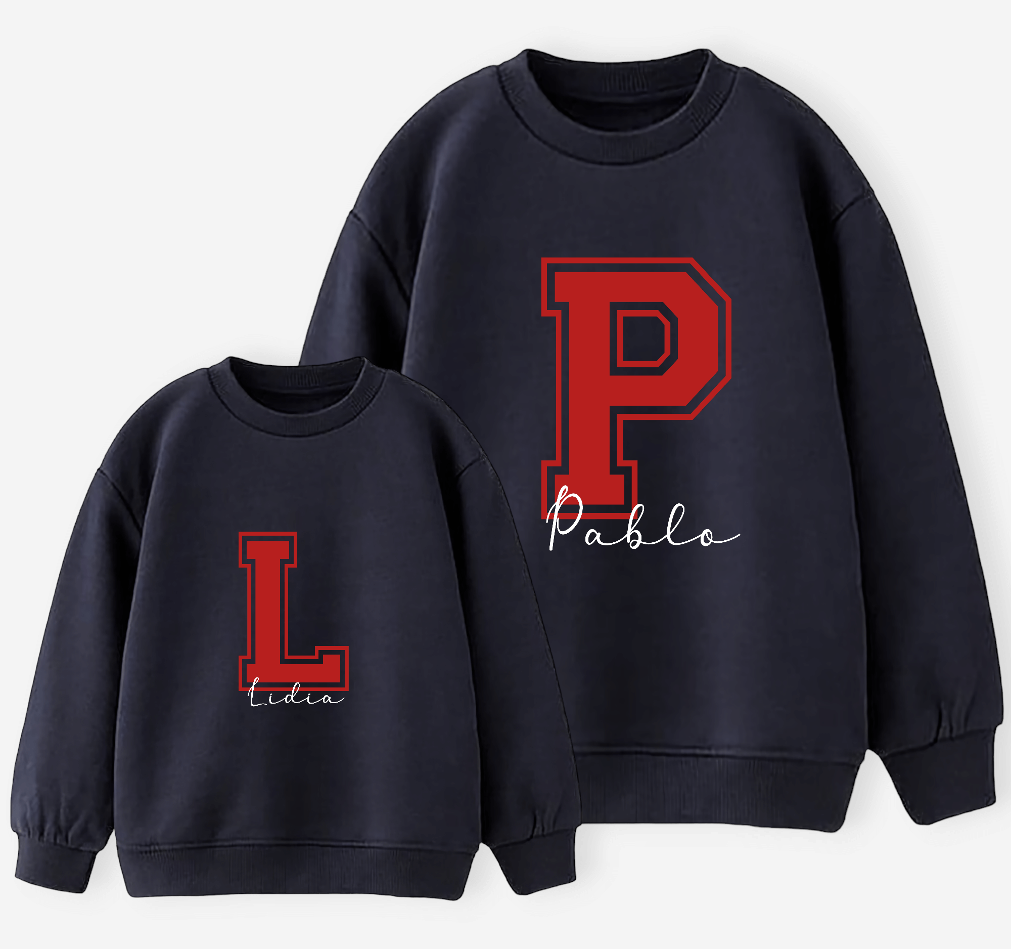 Sudadera Personalizable letra grande