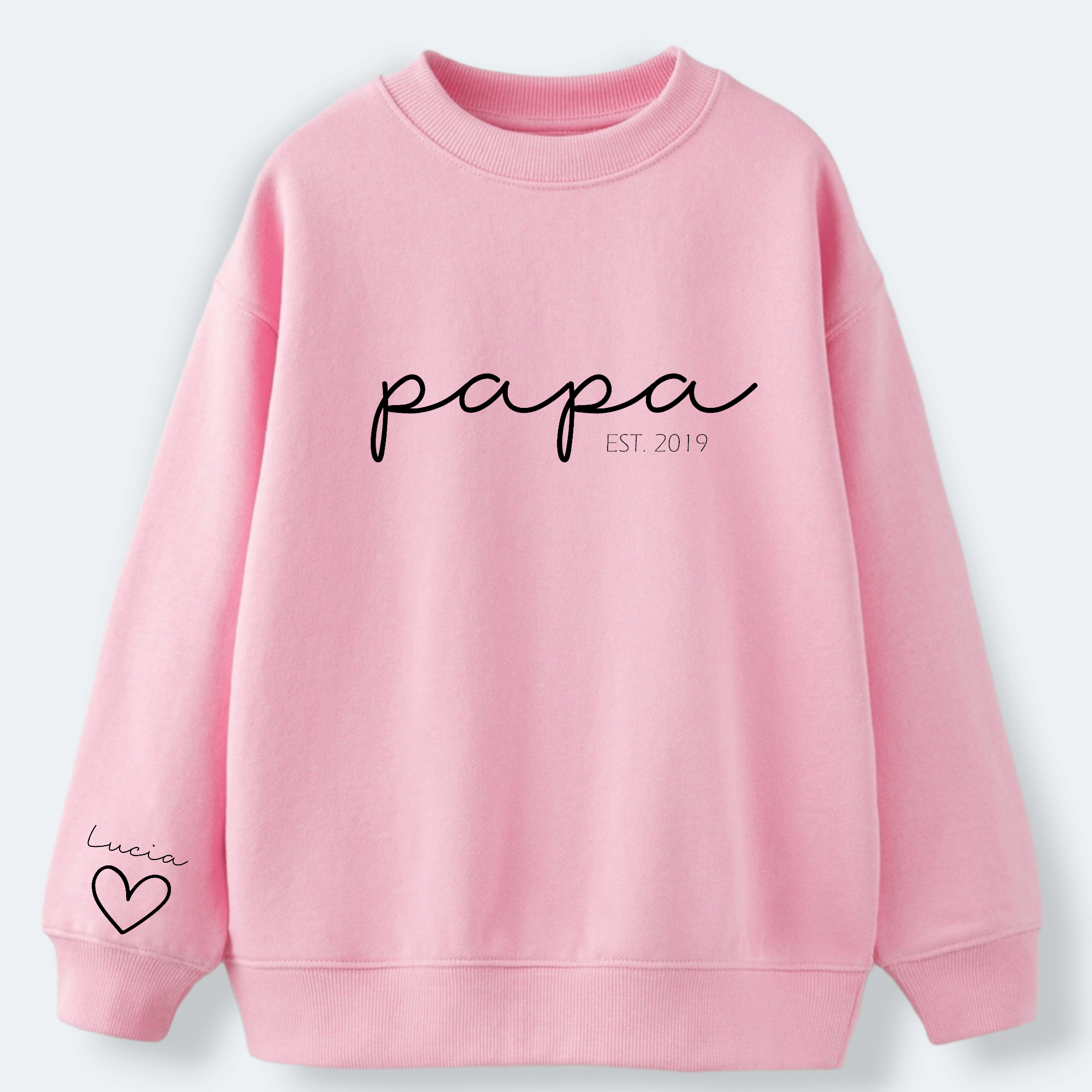 Sudadera Papa-Mama Mini Cuore Algodón