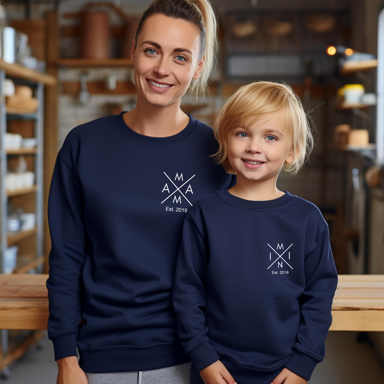 Sudadera Papa-Mama X Mini