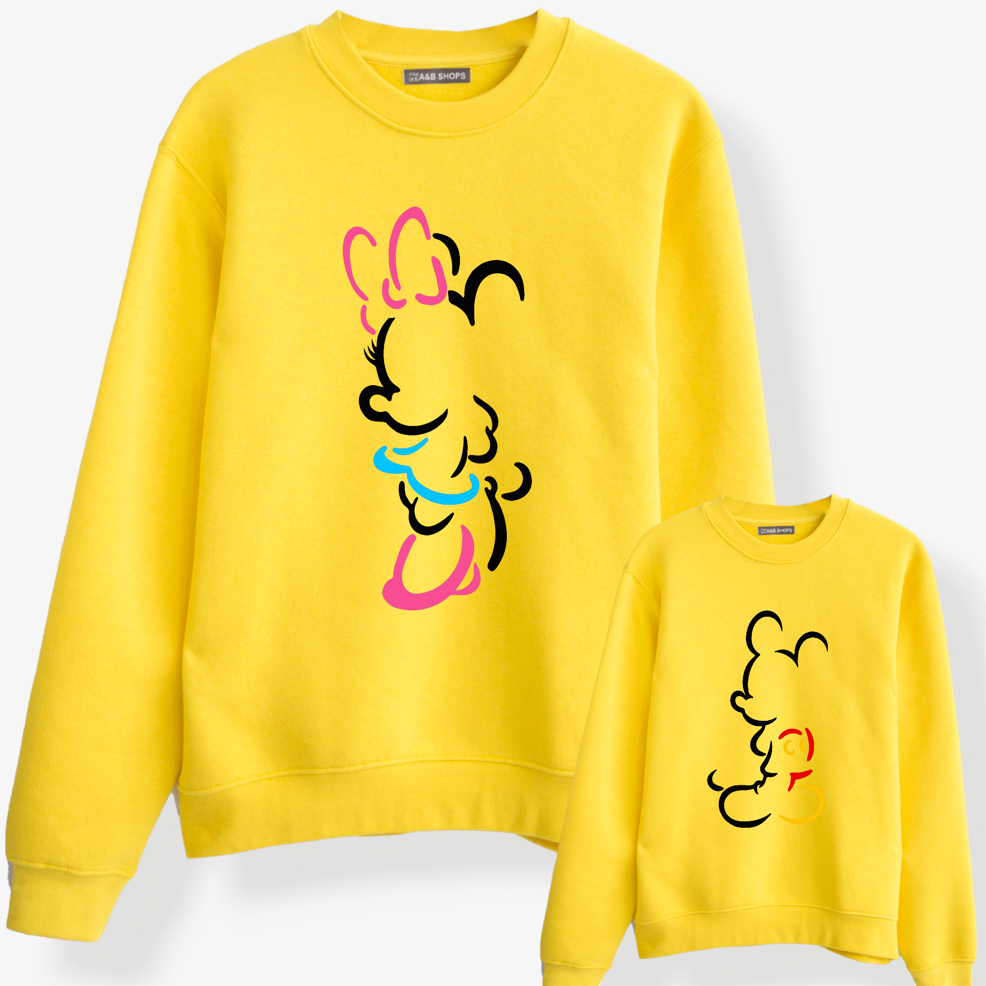 Sudadera Mickey-Minnie Silueta