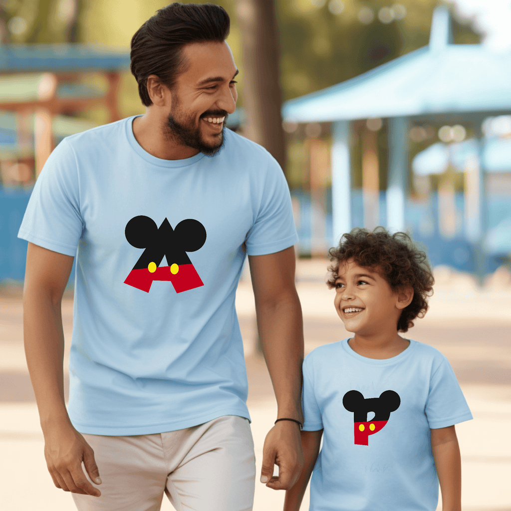 Camiseta Iniciales Disney