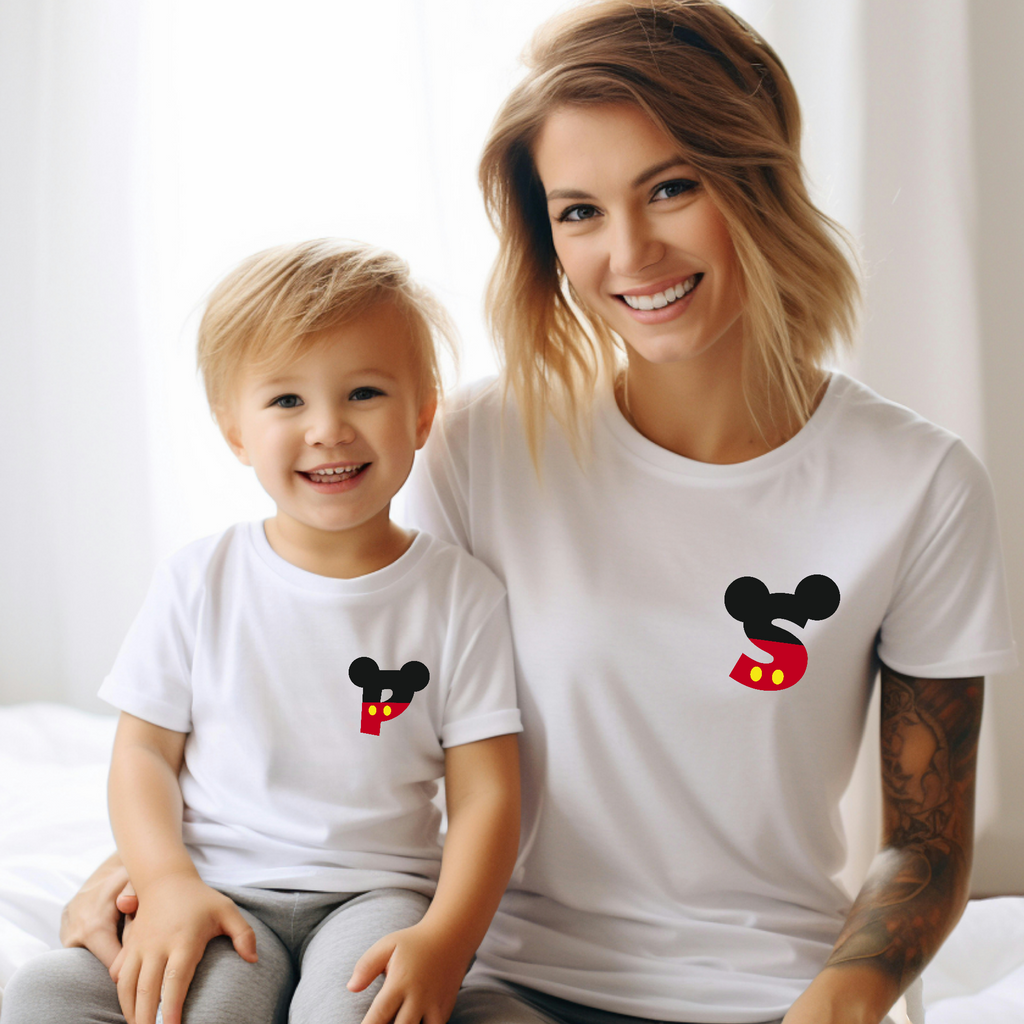 Camiseta Iniciales Disney Mini