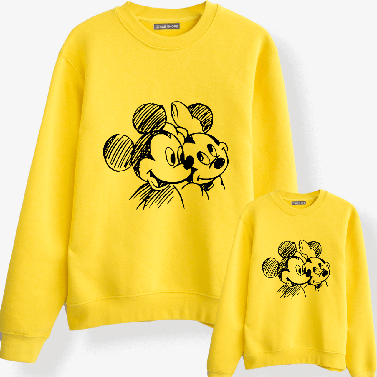 Sudadera Mickey-Minnie Lápiz
