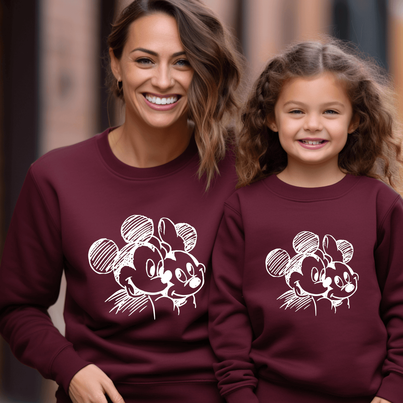 Sudadera Mickey-Minnie Lápiz