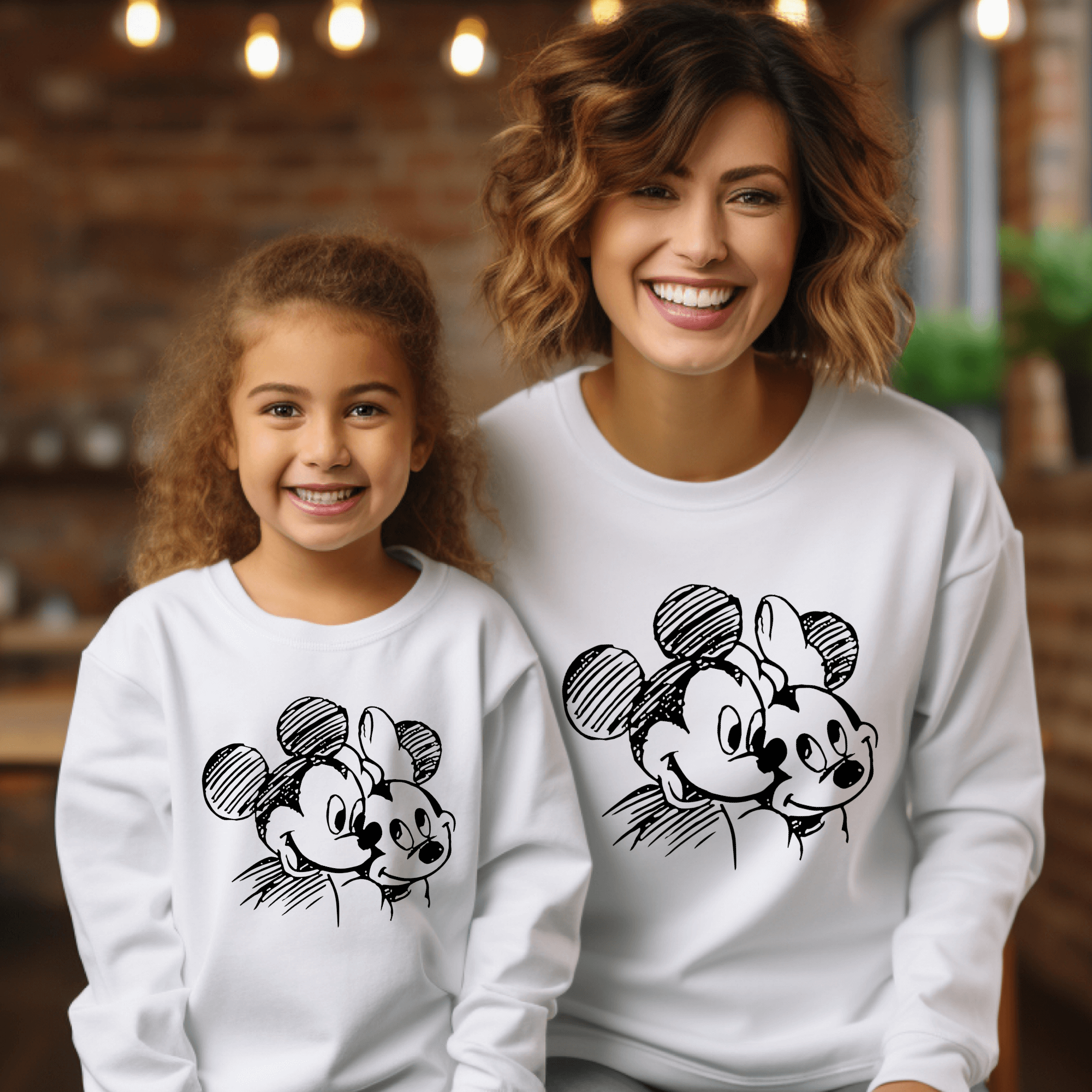 Sudadera Mickey-Minnie Lápiz