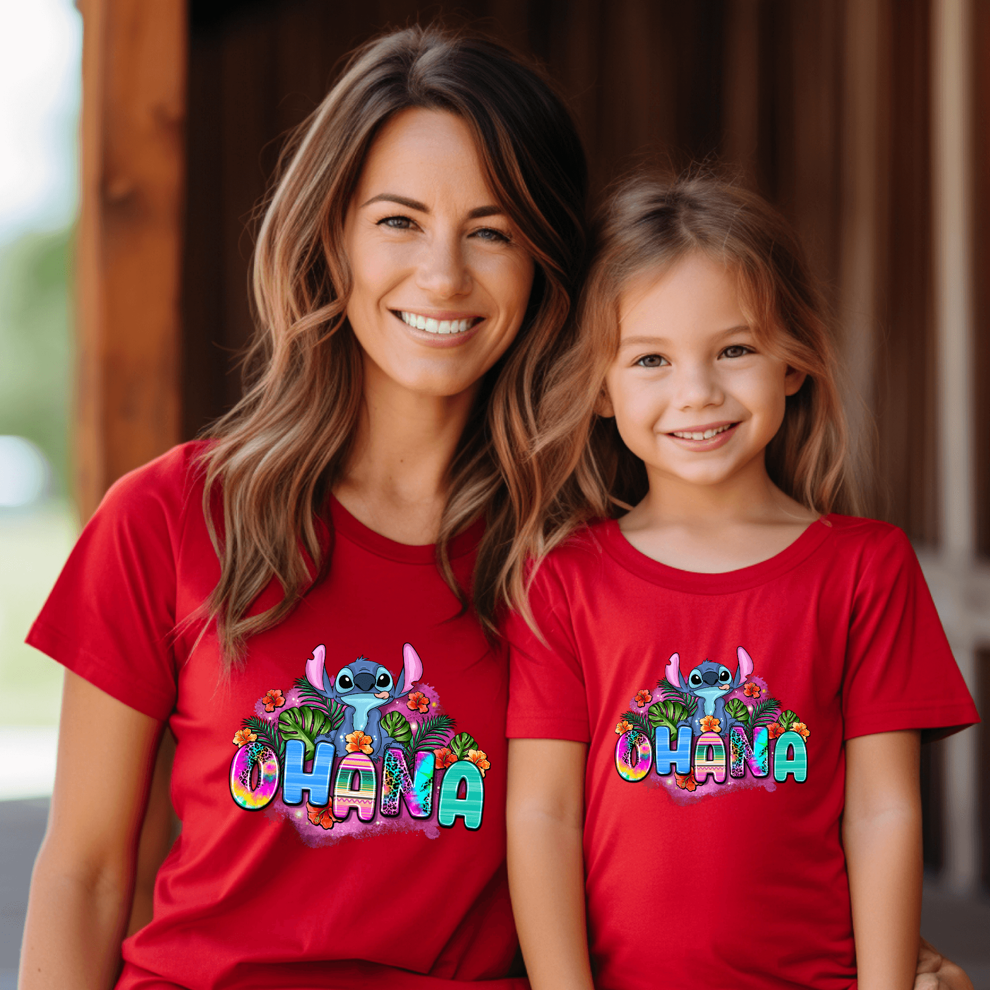 Camiseta Stitch Ohana