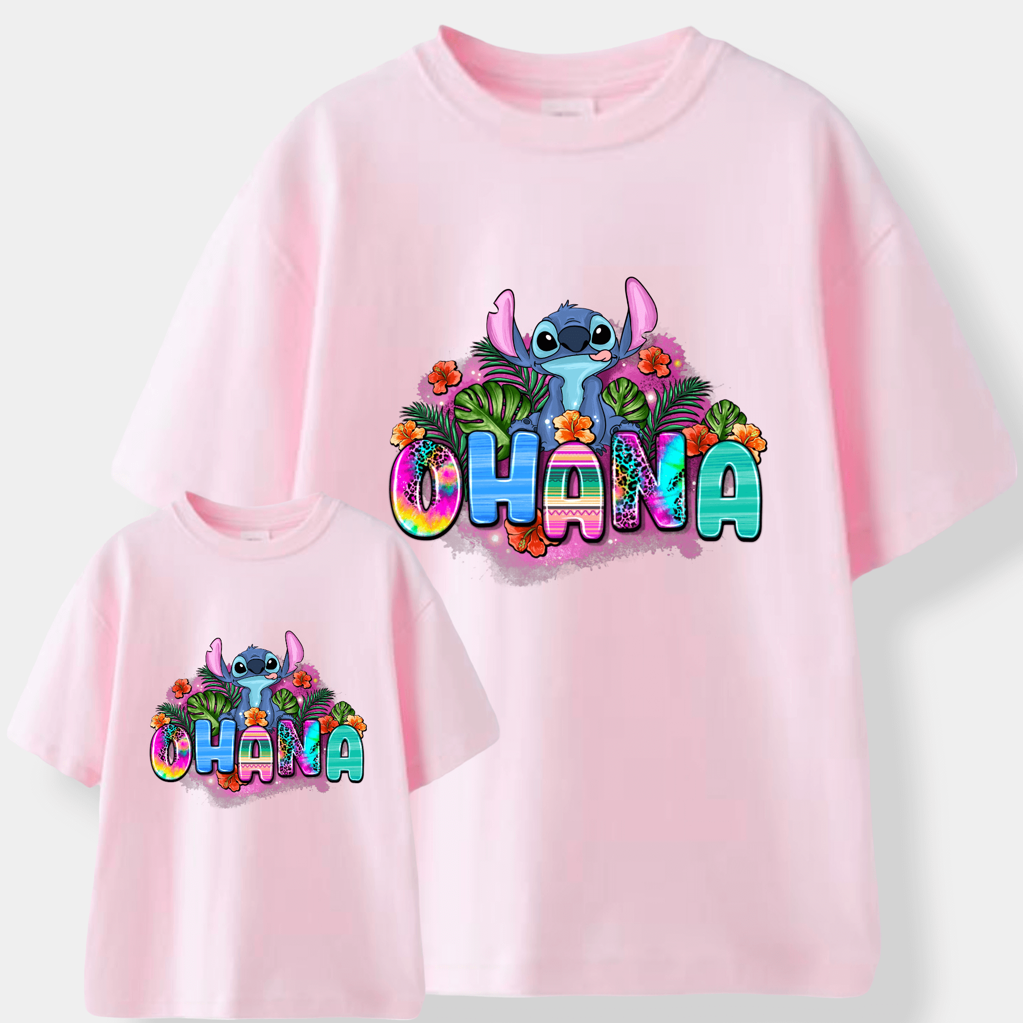 Camiseta Stitch Ohana