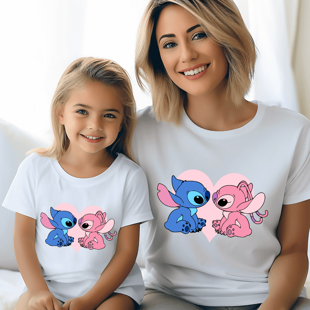 Camiseta Stitch Love