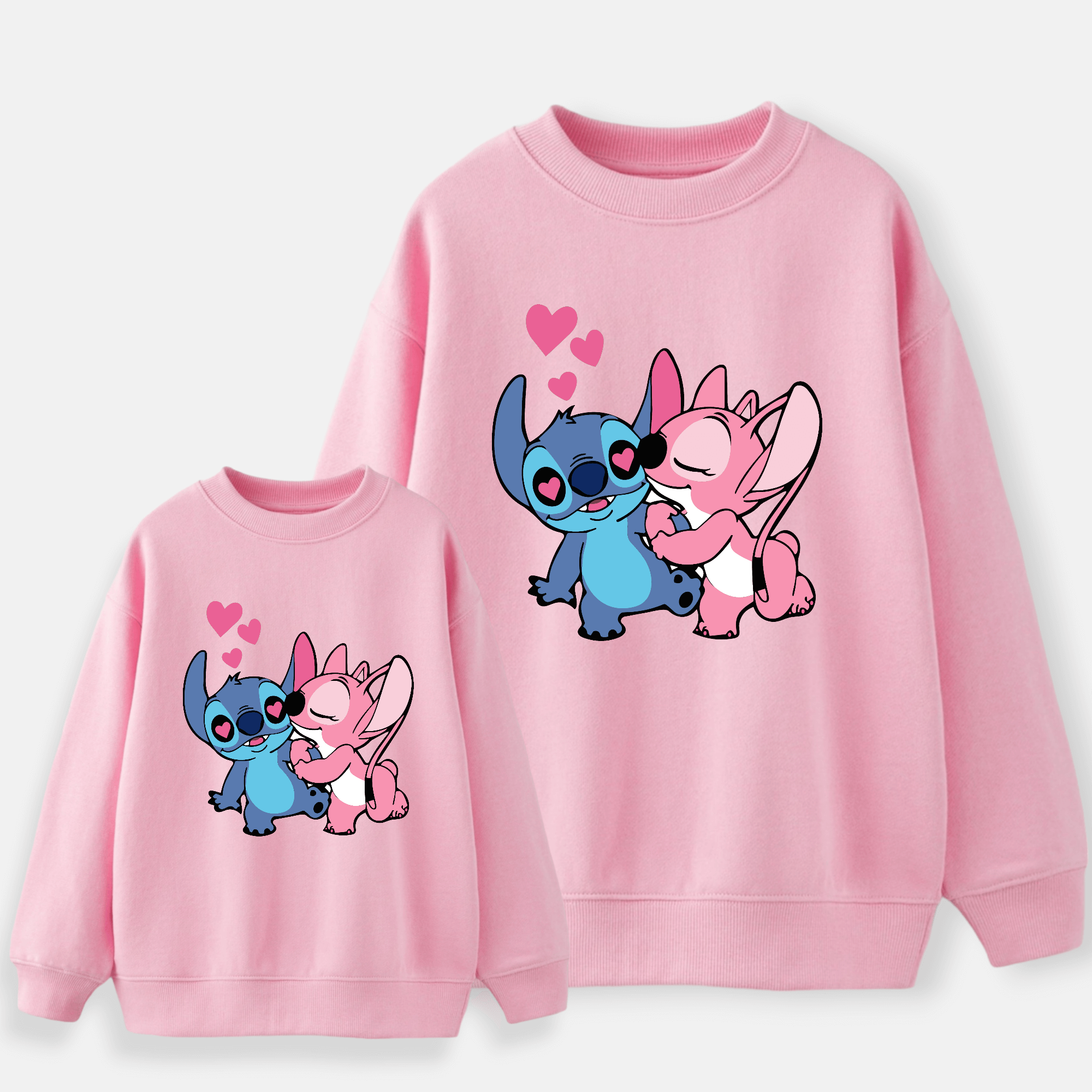 Sudadera Stitch y Ángel