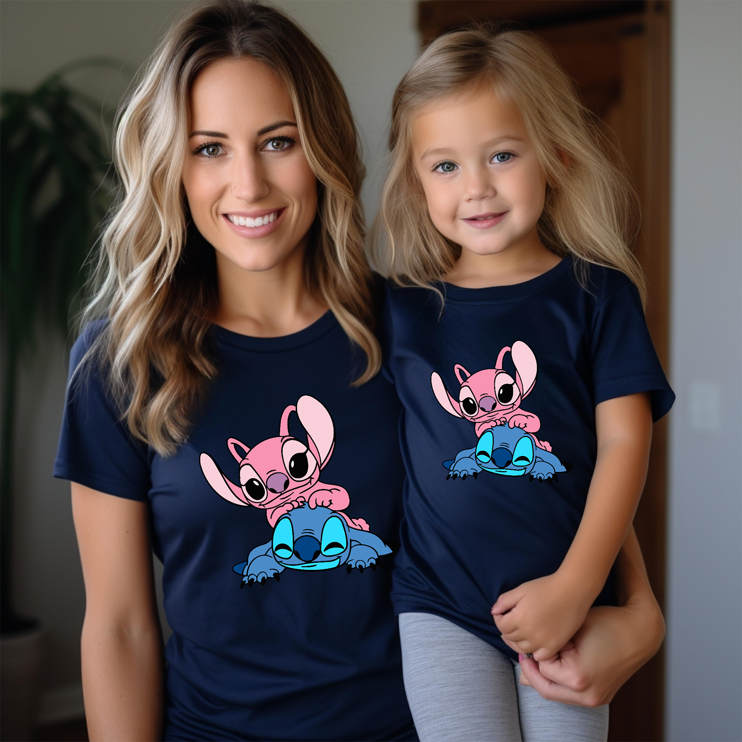 Camiseta Stitch Feliz