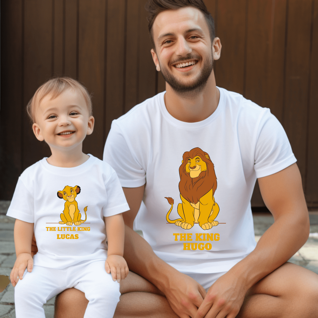 Camiseta Rey León Personalizada