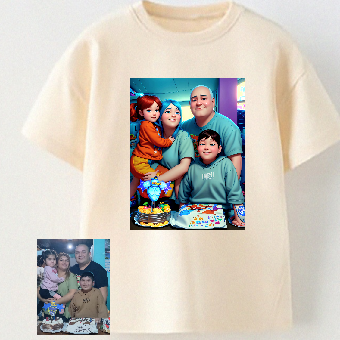 Camiseta Family Picture