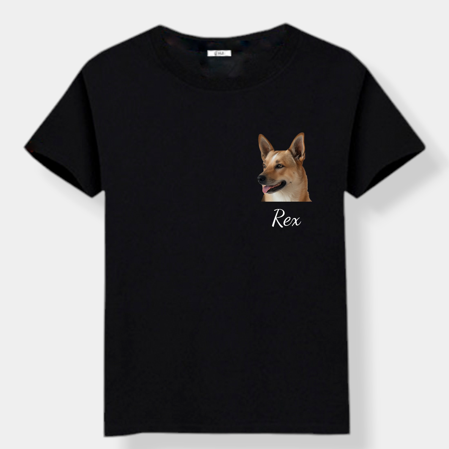 Camiseta Mascota Foto Personalizada Mini