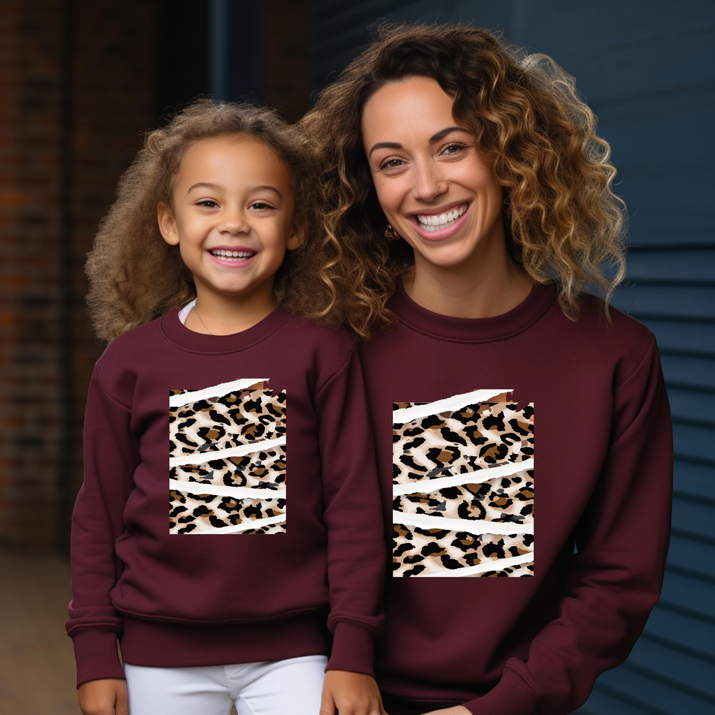 Sudadera rebel leopard