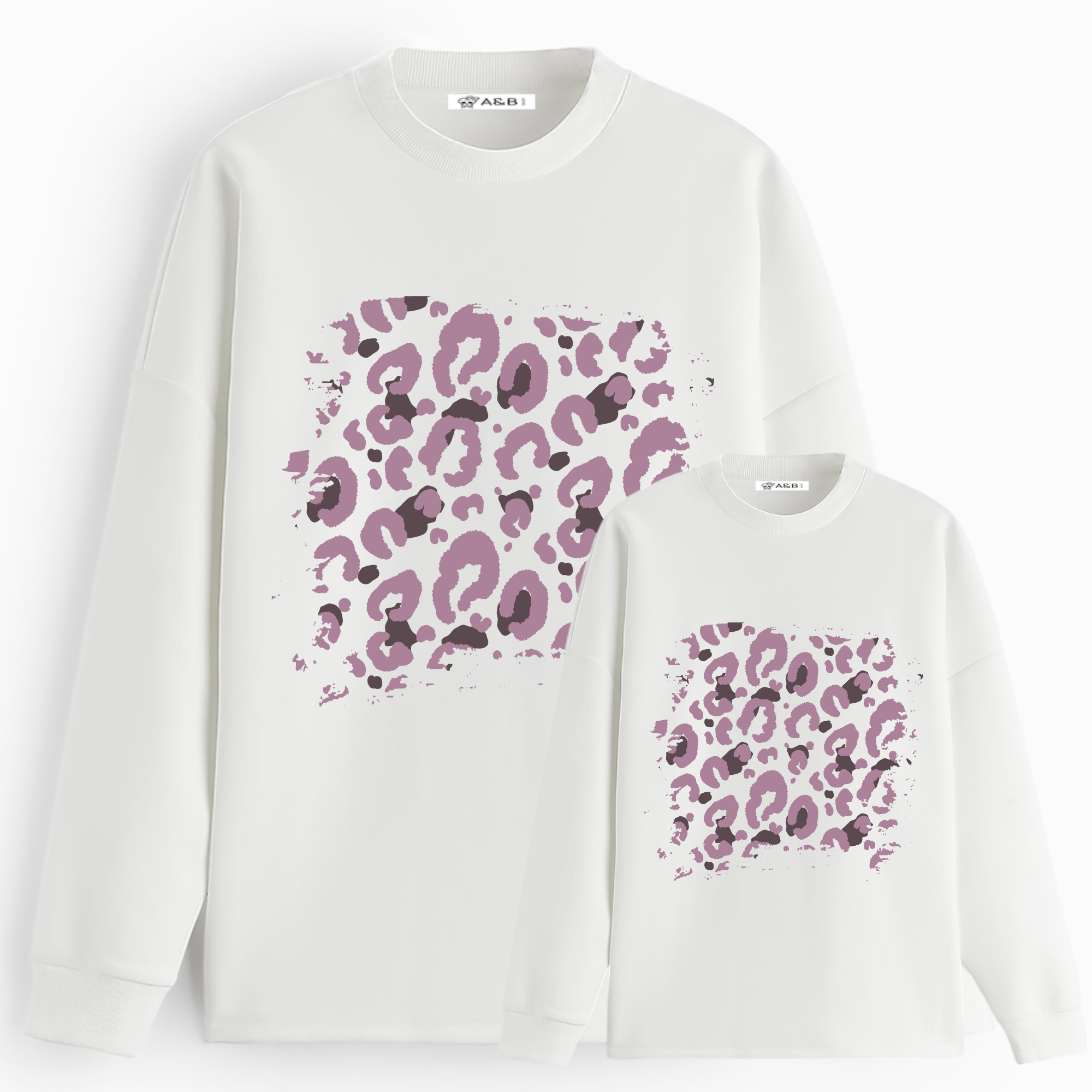 Sudadera chic animal print