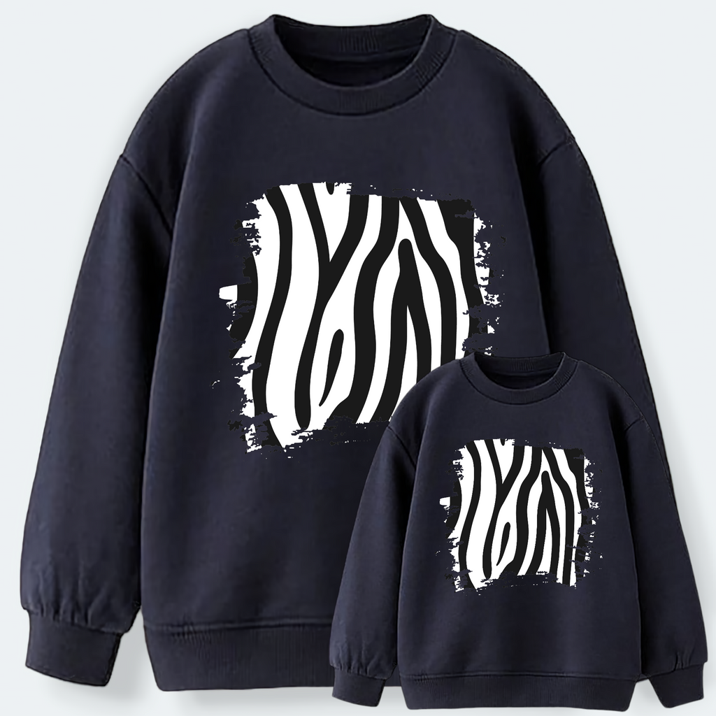 Sudadera zebra print