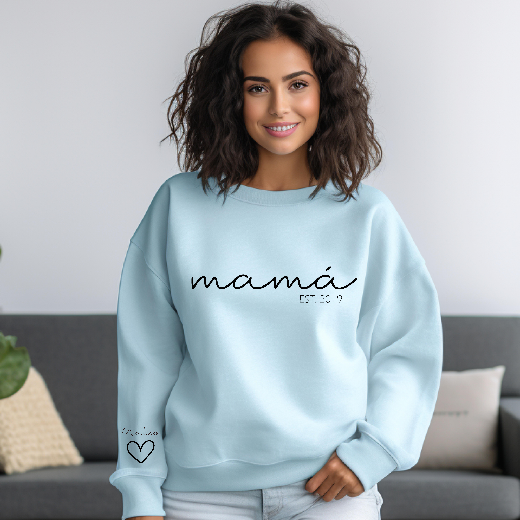 Sudadera Papa-Mama Mini Cuore