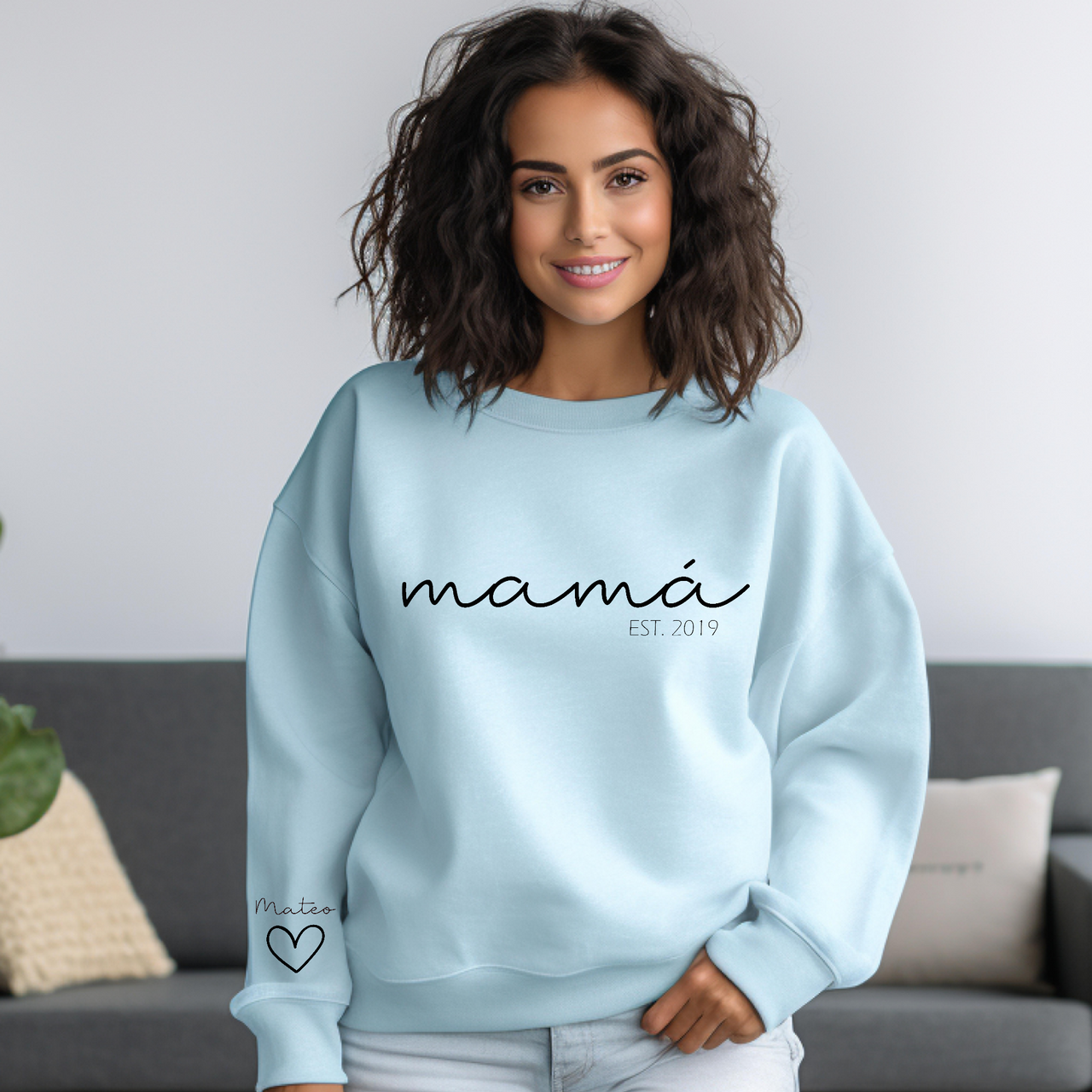 Sudadera Papá-Mamá Mini Cuore