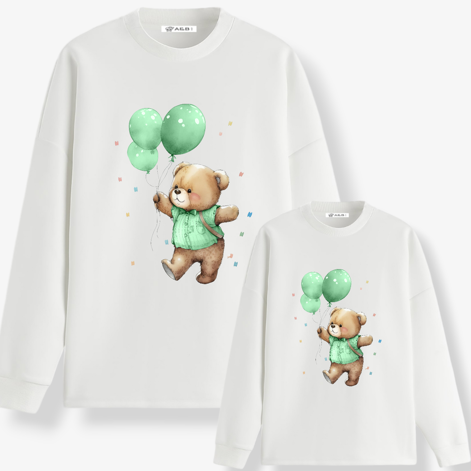 Sudadera Osito globos