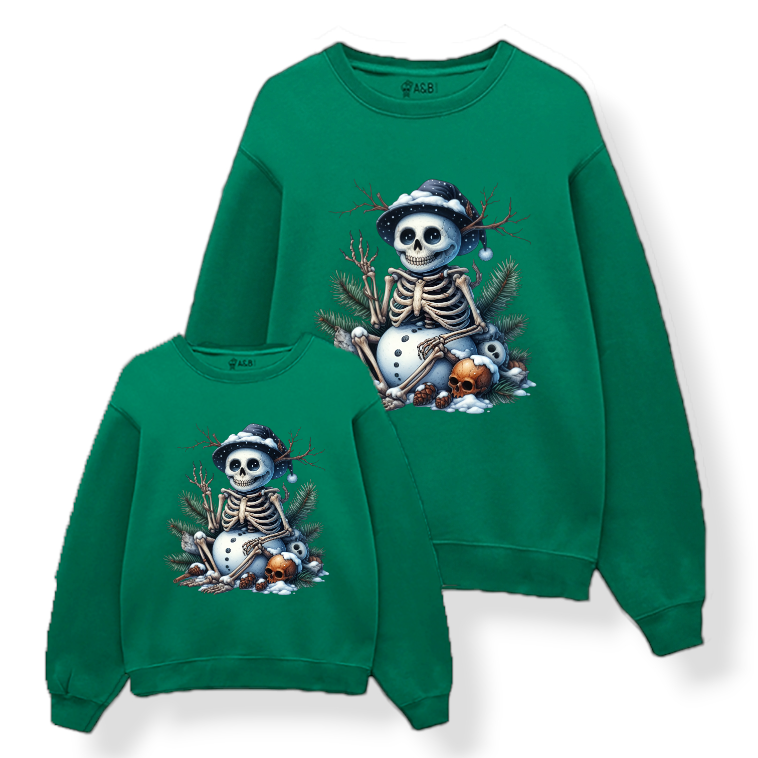 Sudadera Skull navidad